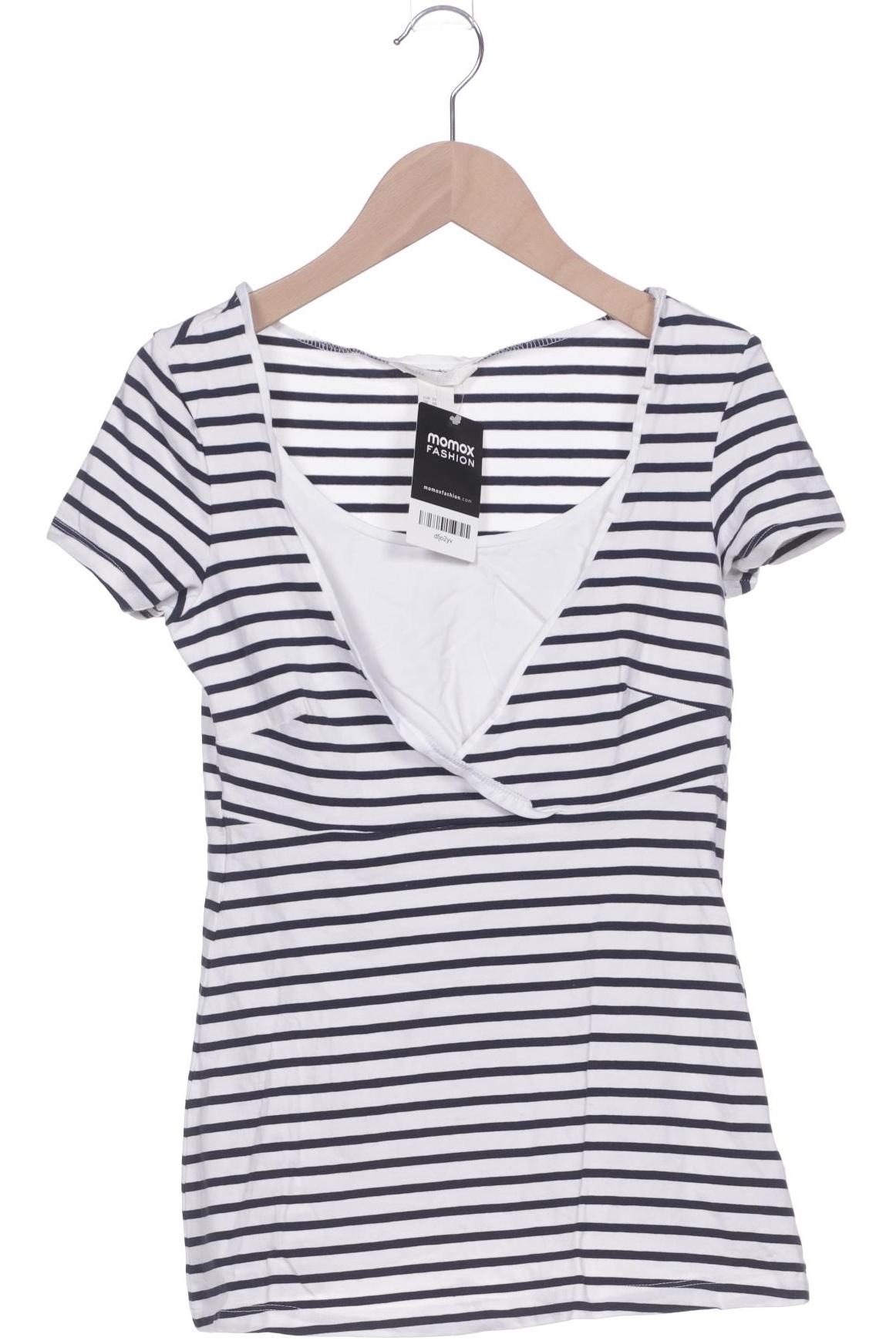 

H&M Mama Damen T-Shirt, weiß, Gr. 34