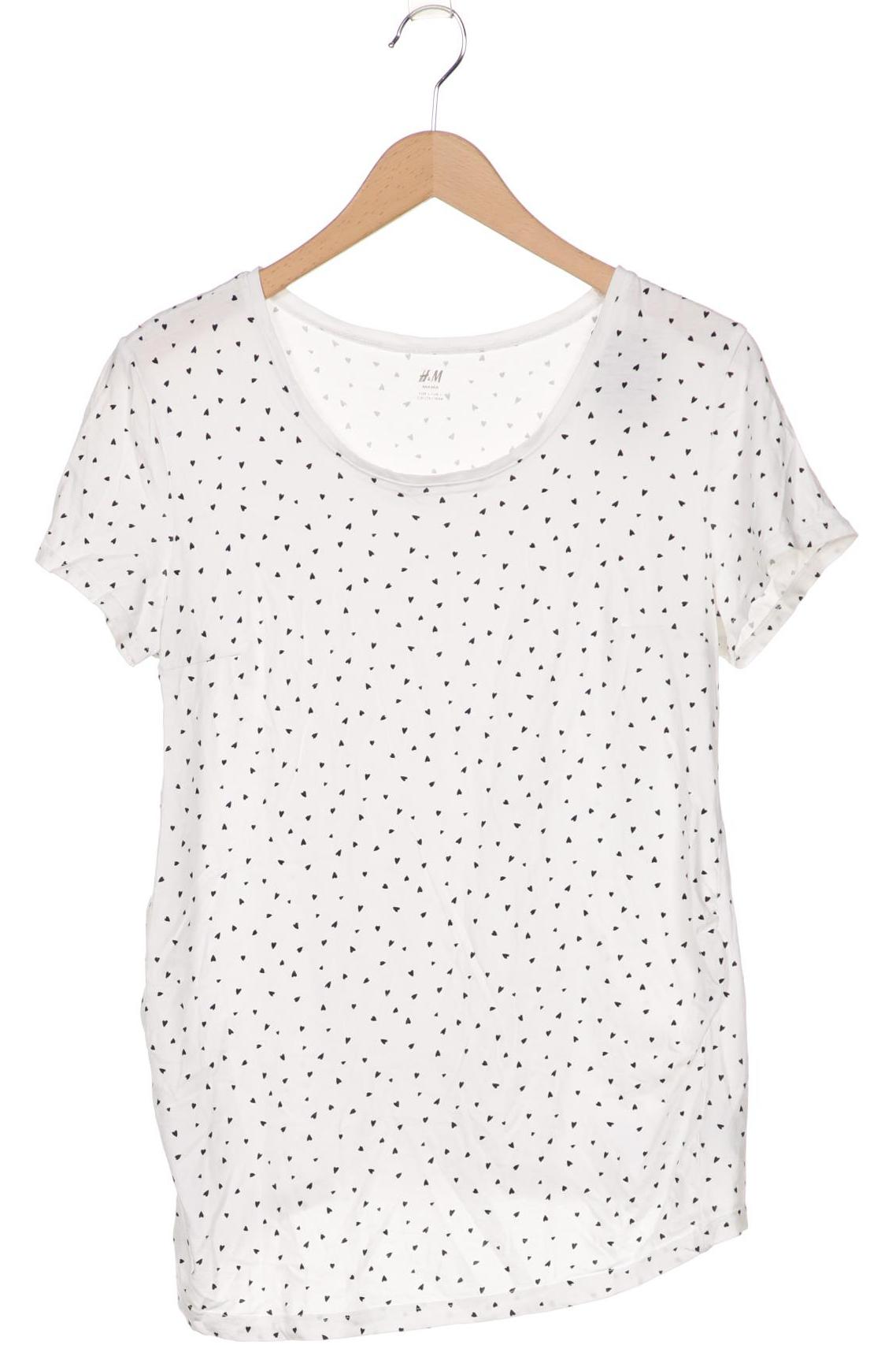 

H&M Mama Damen T-Shirt, weiß