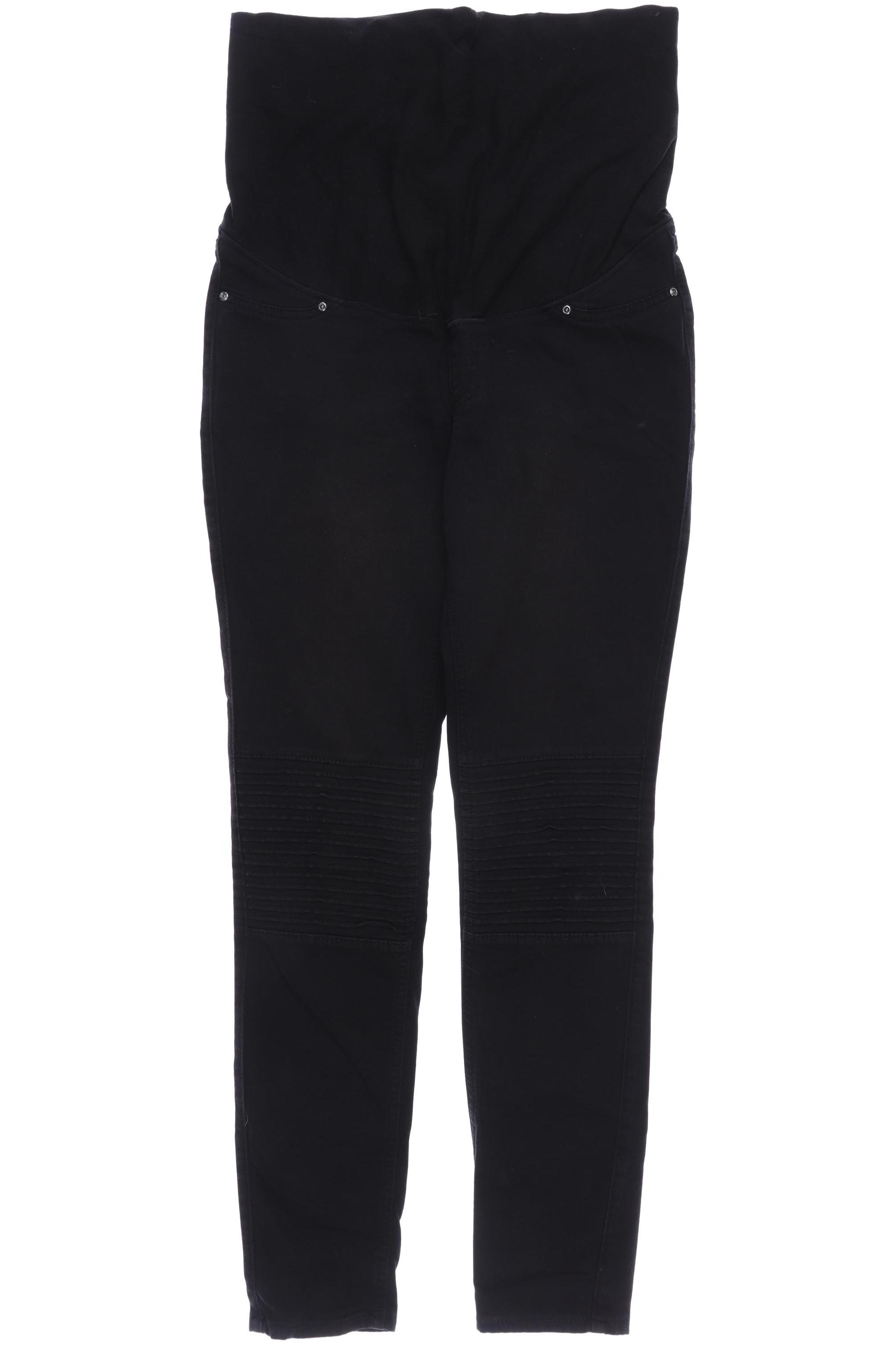 

H&M Mama Damen Jeans, schwarz, Gr. 0