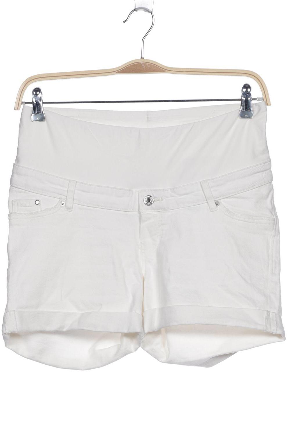 

H&M Mama Damen Shorts, weiß