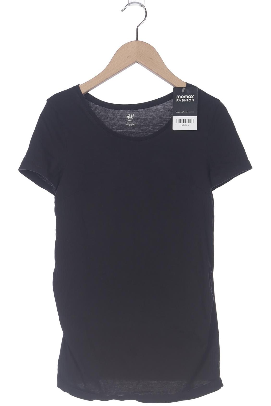 

H&M Mama Damen T-Shirt, schwarz, Gr. 36
