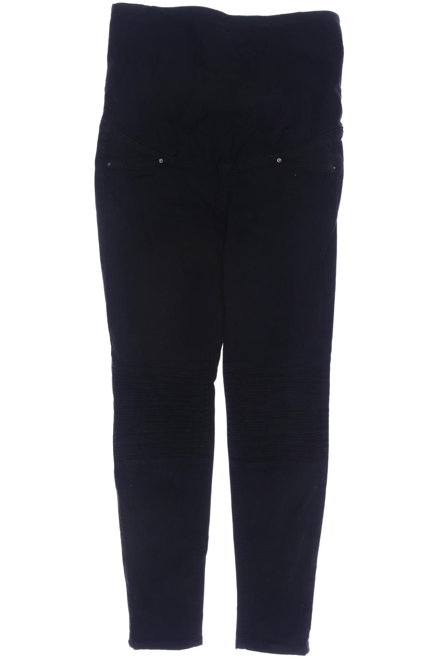

H&M Mama Damen Jeans, schwarz, Gr. 42