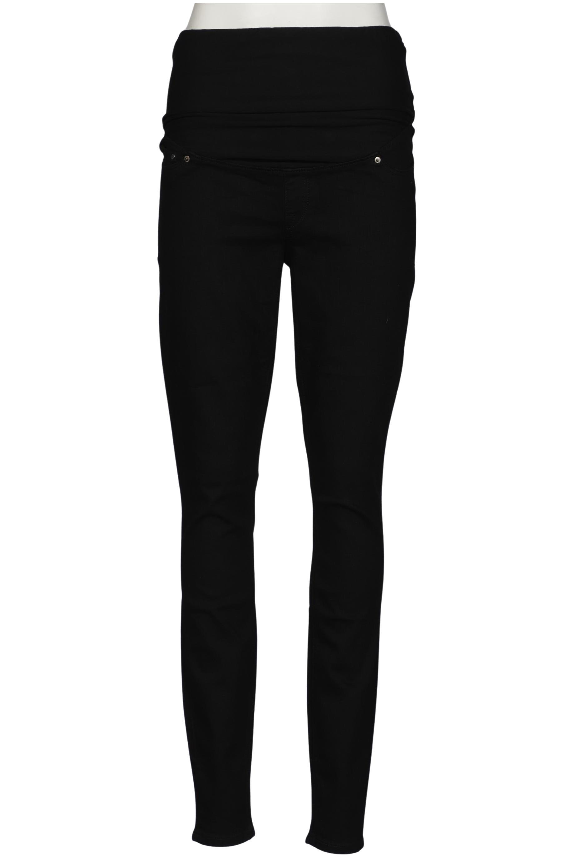 

H&M Mama Damen Jeans, schwarz, Gr. 0