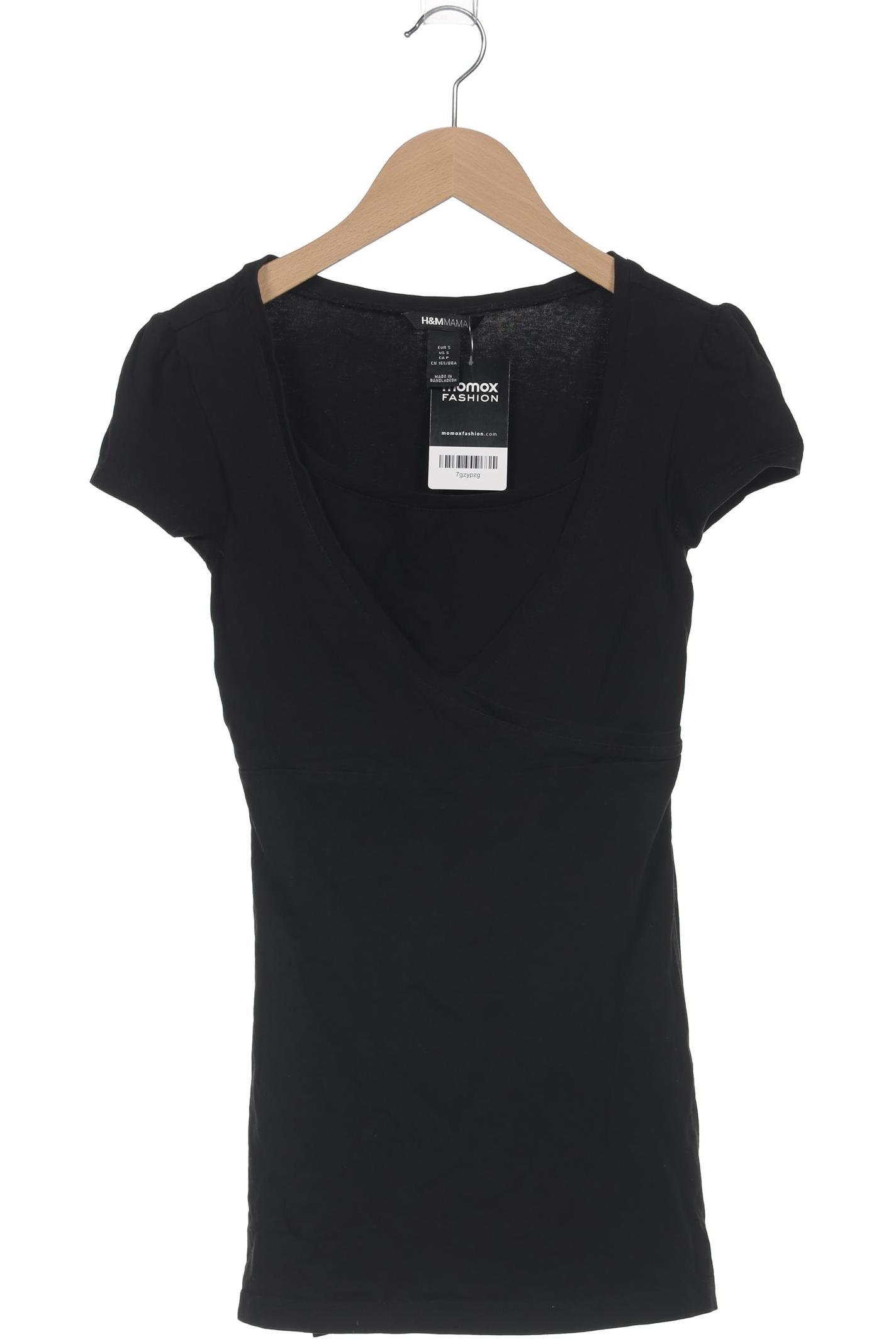 

H&M Mama Damen T-Shirt, schwarz, Gr. 36