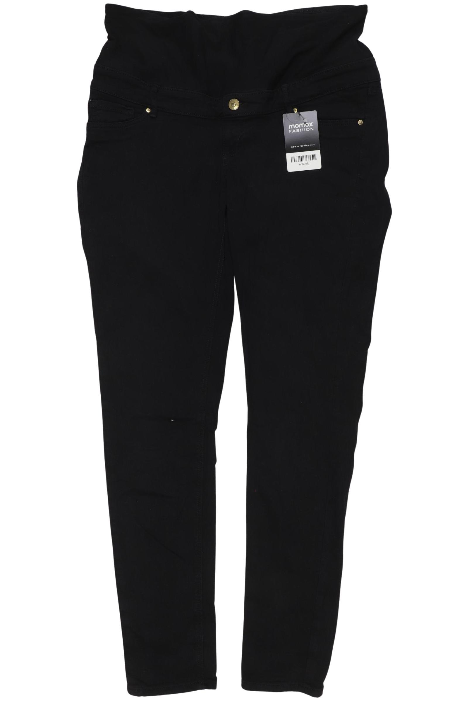

H&M Mama Damen Jeans, schwarz, Gr. 42