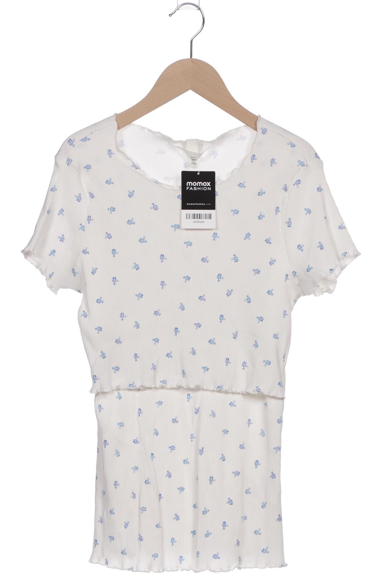 

H&M Mama Damen T-Shirt, weiß, Gr. 42