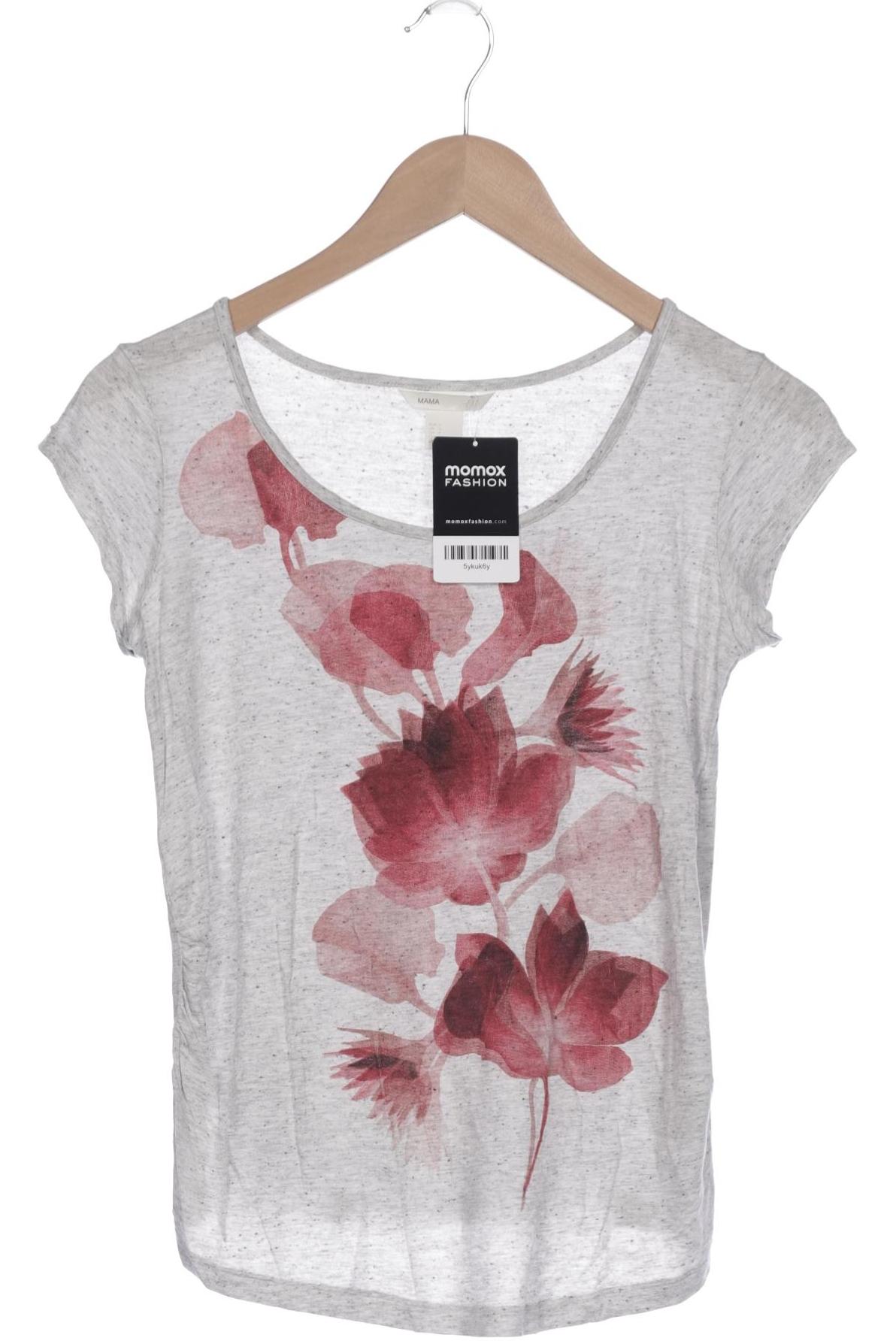 

H&M Mama Damen T-Shirt, grau, Gr. 36