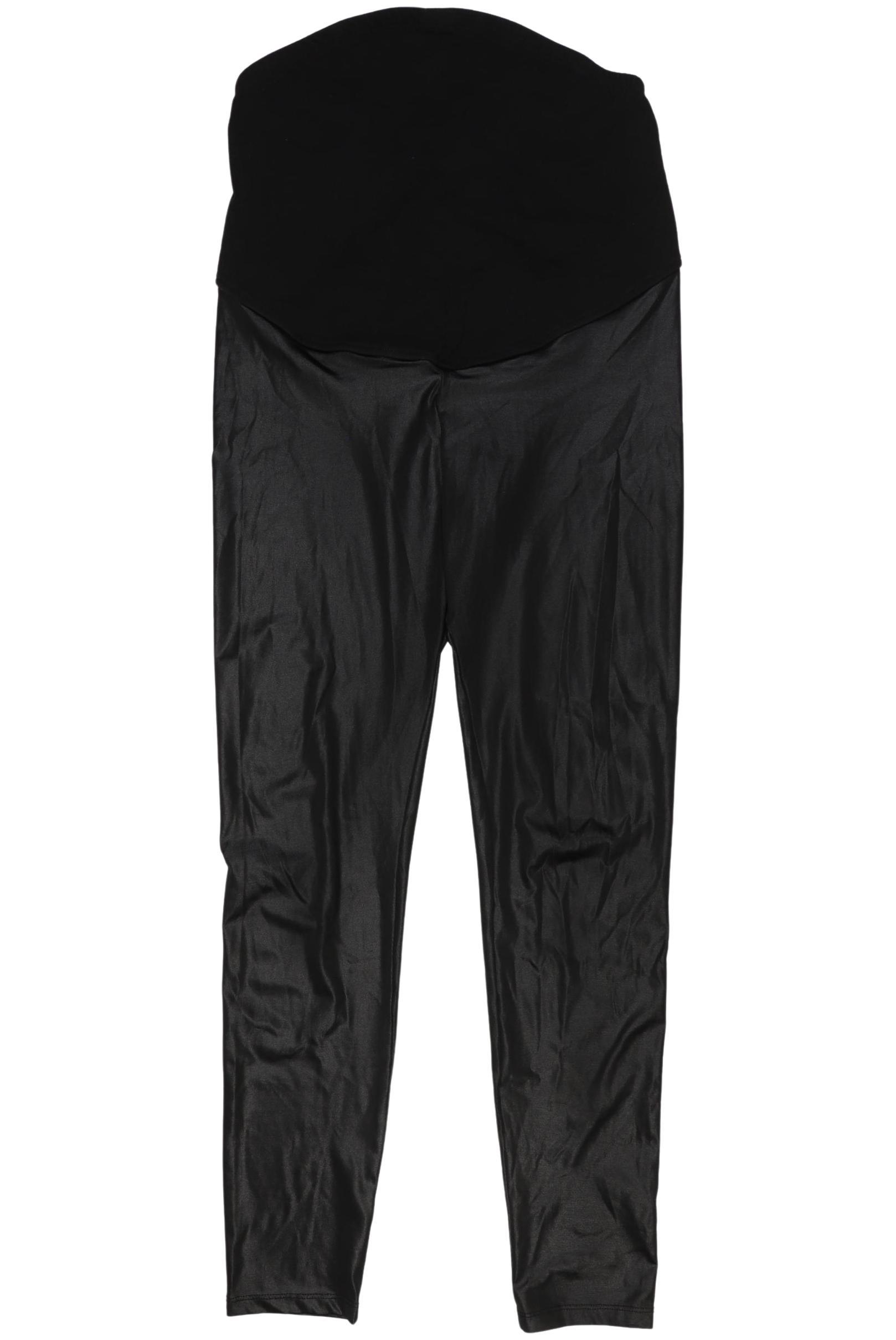 

H&M Mama Damen Stoffhose, schwarz, Gr. 0