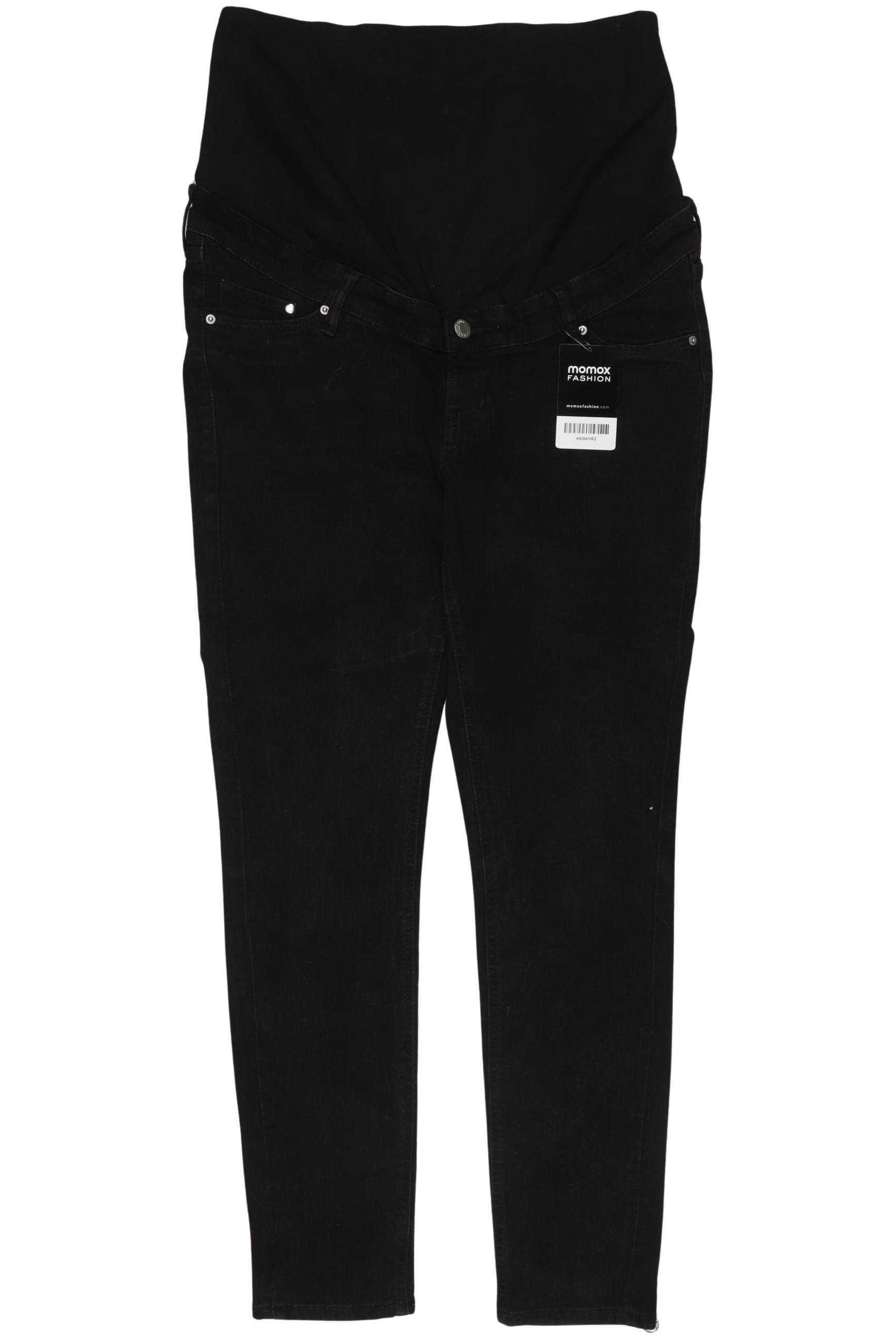 

H&M Mama Damen Jeans, schwarz, Gr. 0