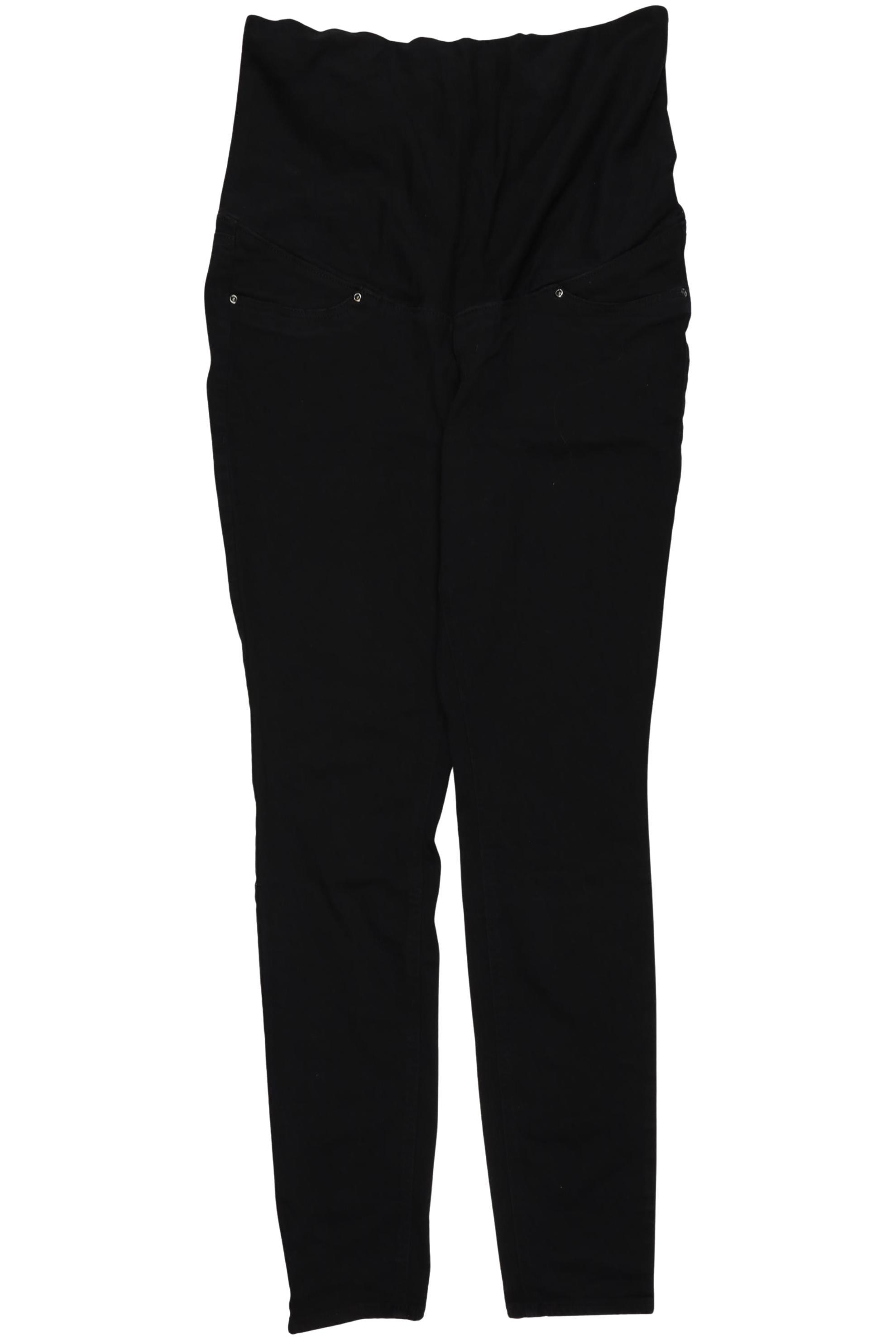 

H&M Mama Damen Stoffhose, schwarz, Gr. 0