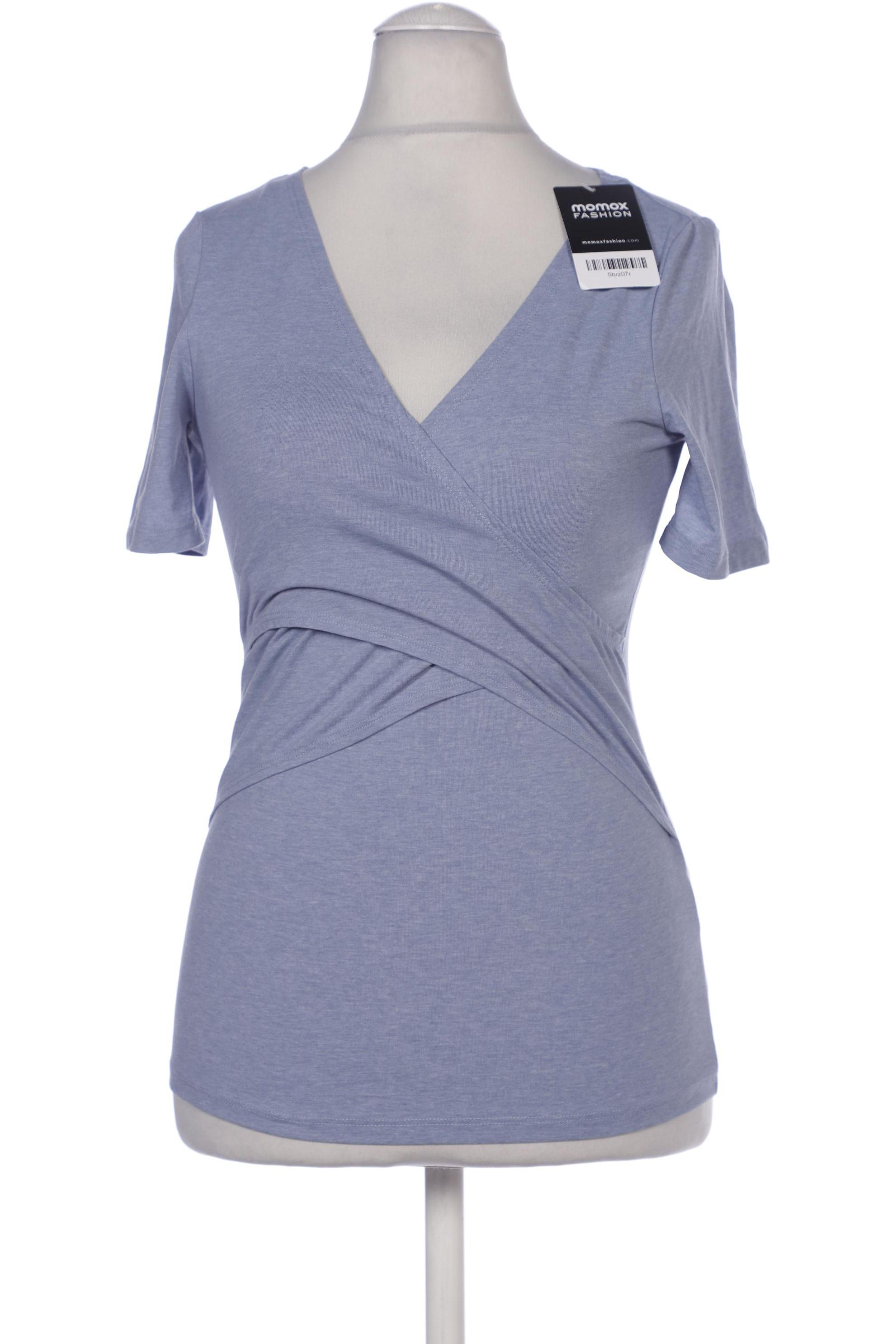 

H&M Mama Damen T-Shirt, hellblau, Gr. 36