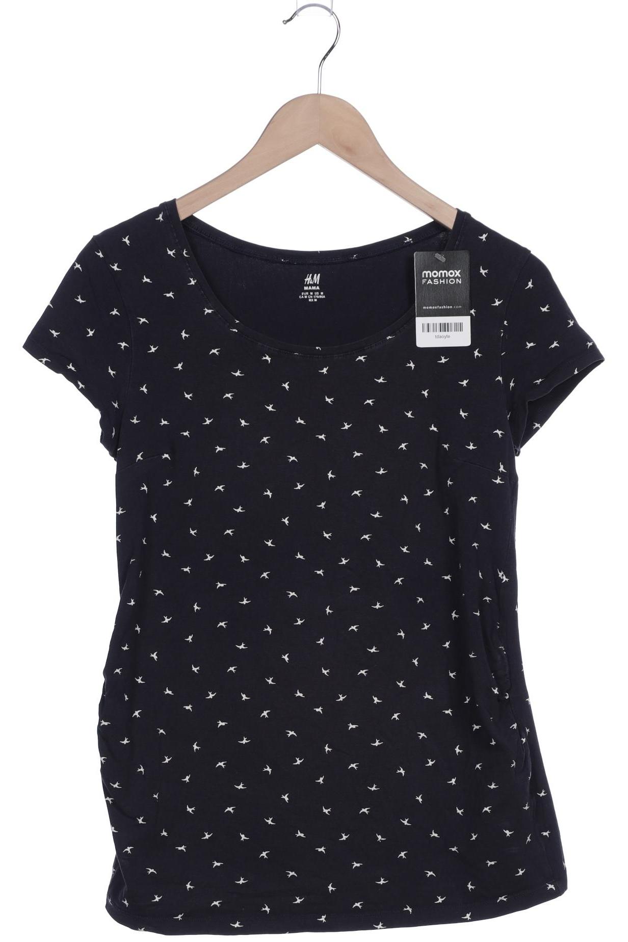 

H&M Mama Damen T-Shirt, marineblau, Gr. 38