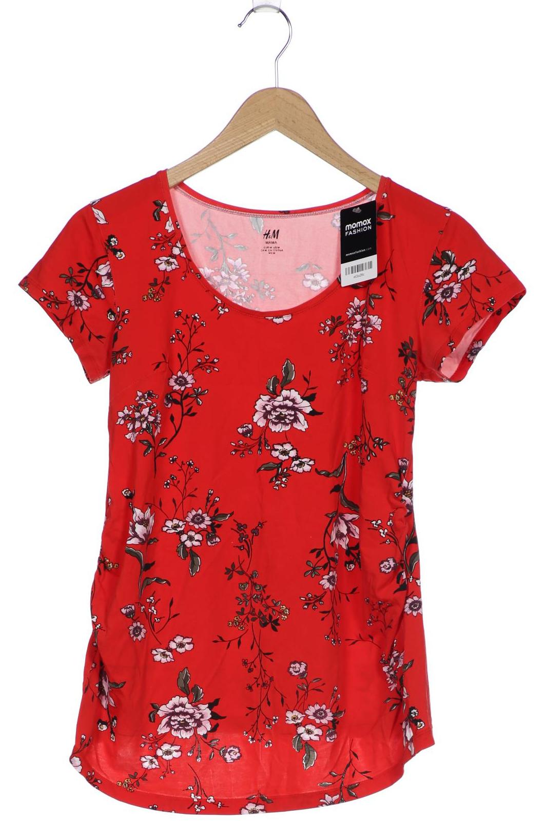 

H&M Mama Damen T-Shirt, rot, Gr. 38