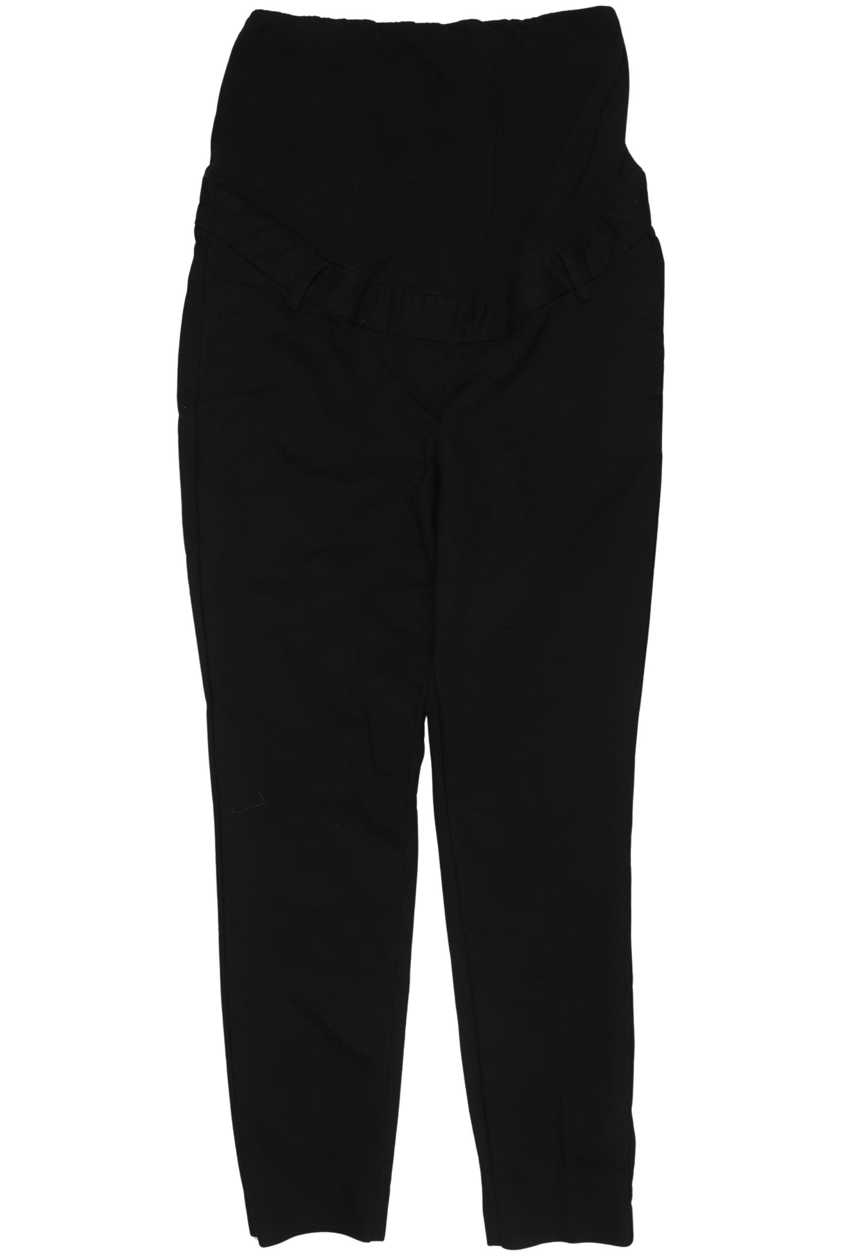 

H&M Mama Damen Stoffhose, schwarz, Gr. 0