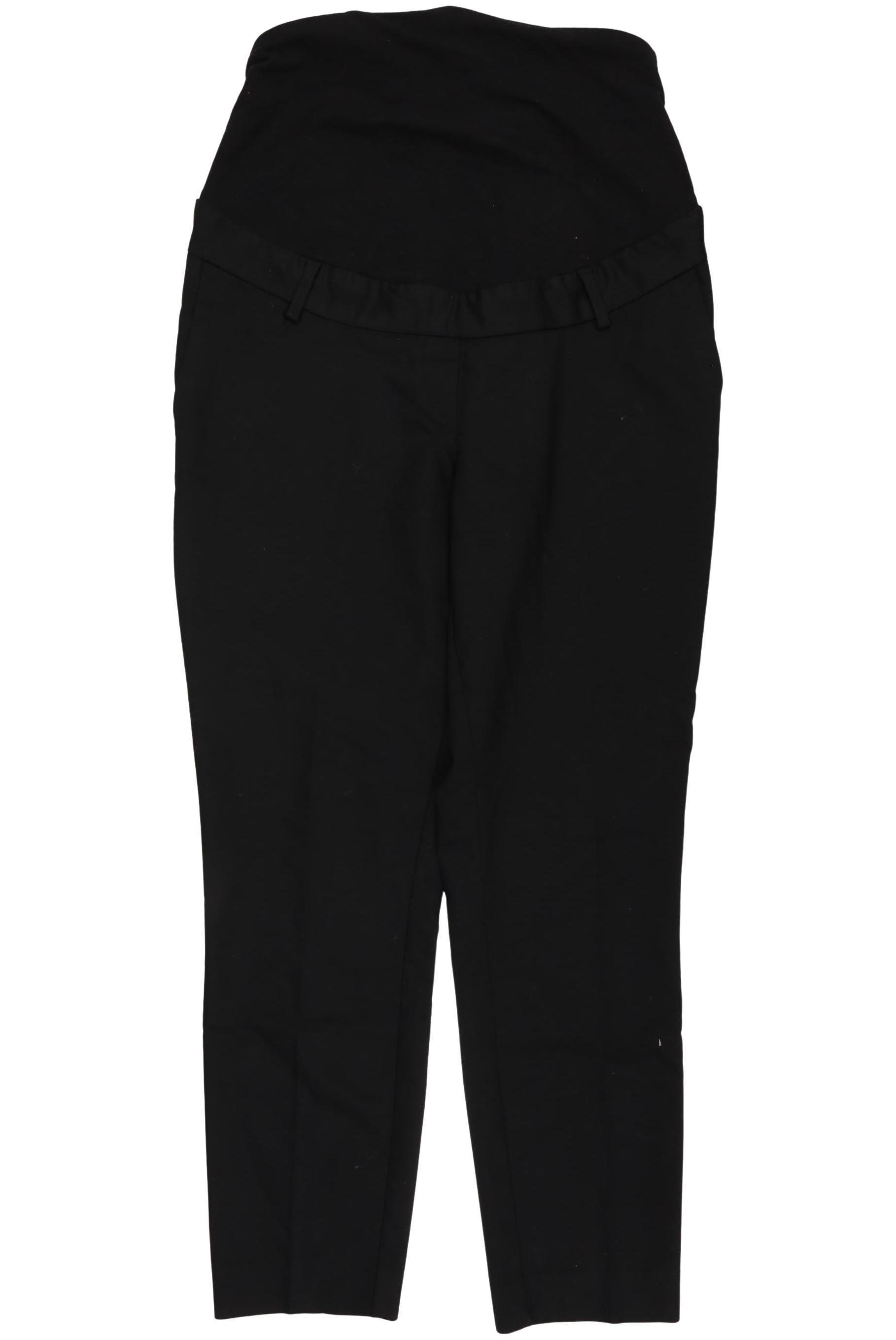 

H&M Mama Damen Stoffhose, schwarz, Gr. 0