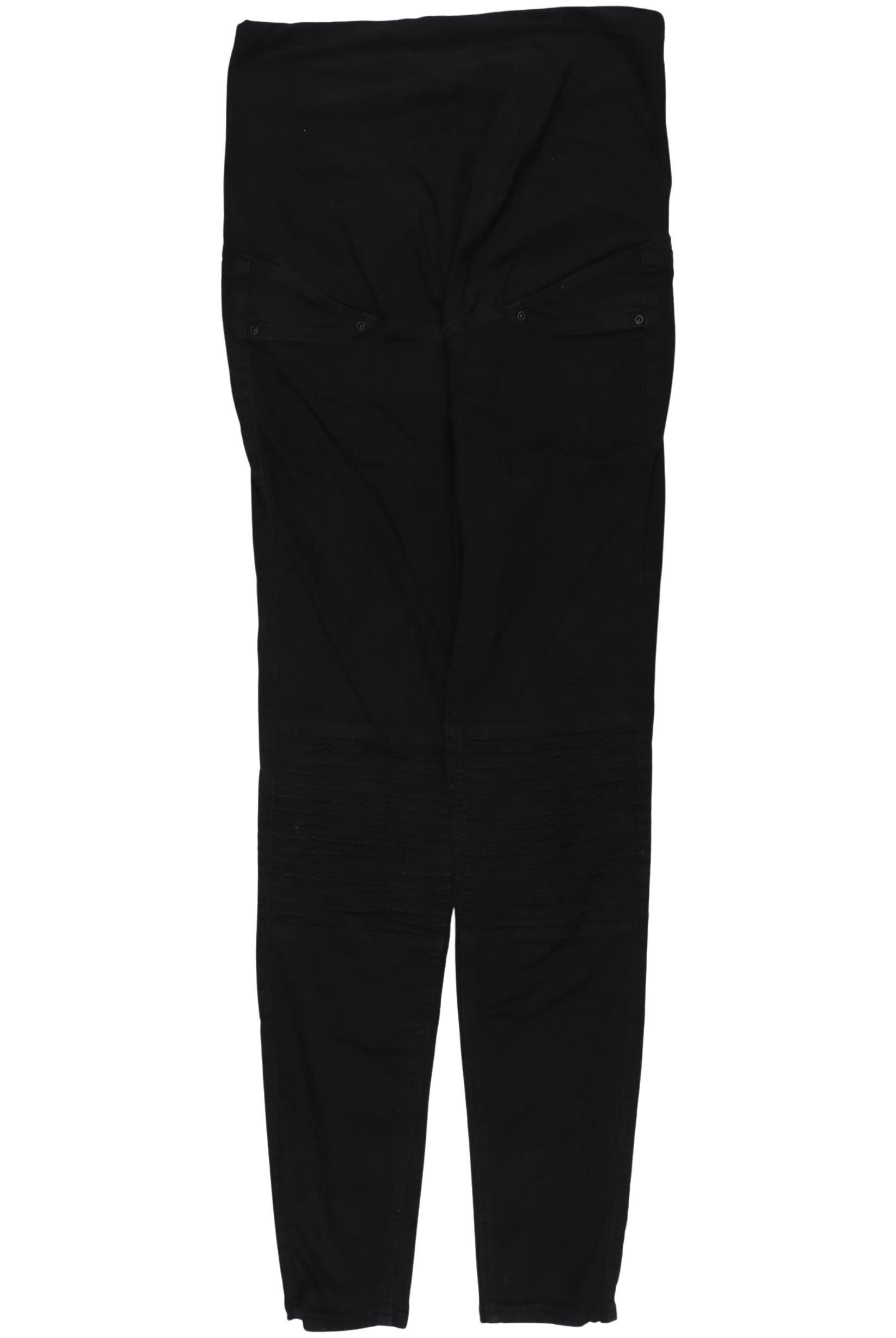 

H&M Mama Damen Stoffhose, schwarz, Gr. 0