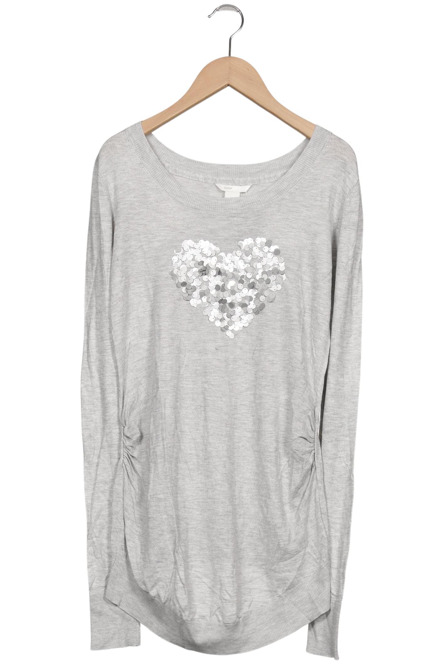 

H&M Mama Damen Pullover, grau, Gr. 38