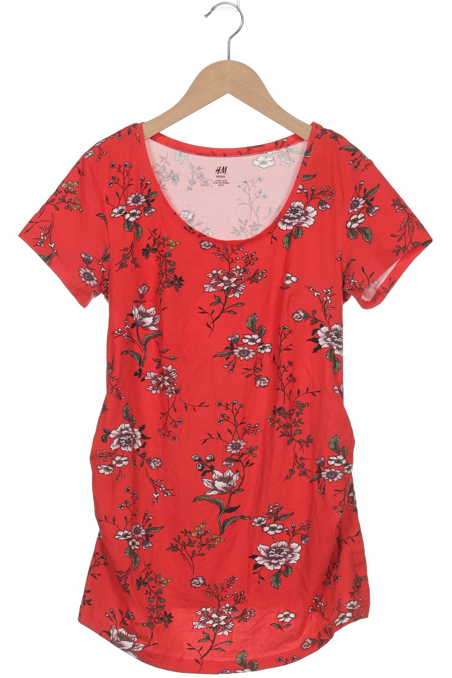 

H&M Mama Damen T-Shirt, rot, Gr. 38