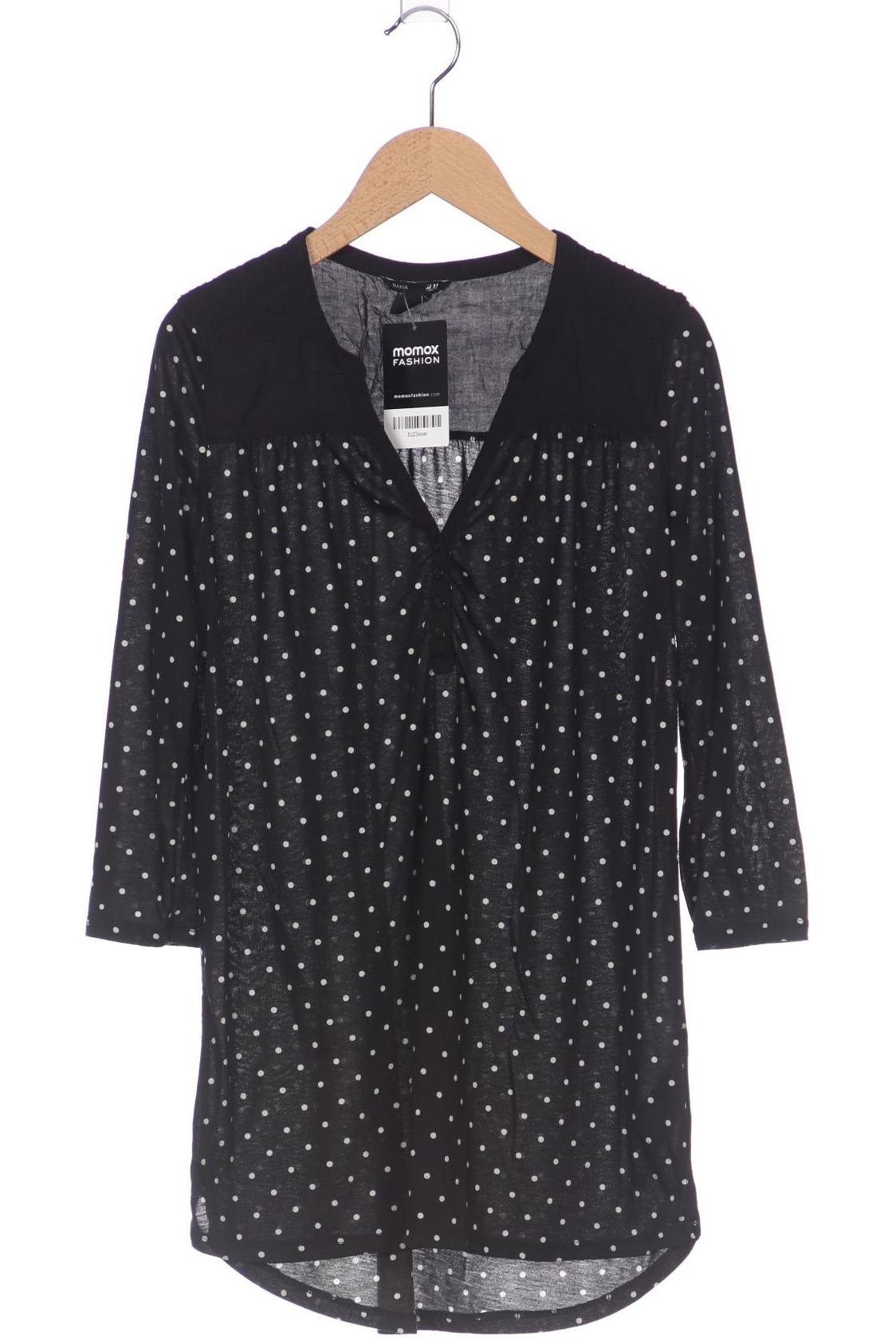 

H&M Mama Damen T-Shirt, schwarz, Gr. 36