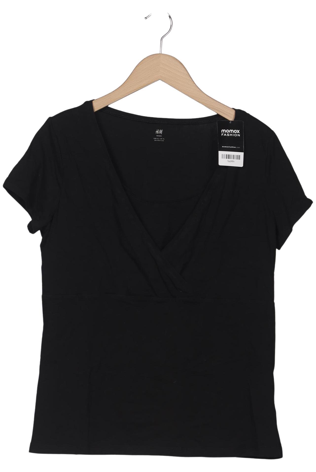 

H&M Mama Damen T-Shirt, schwarz, Gr. 44