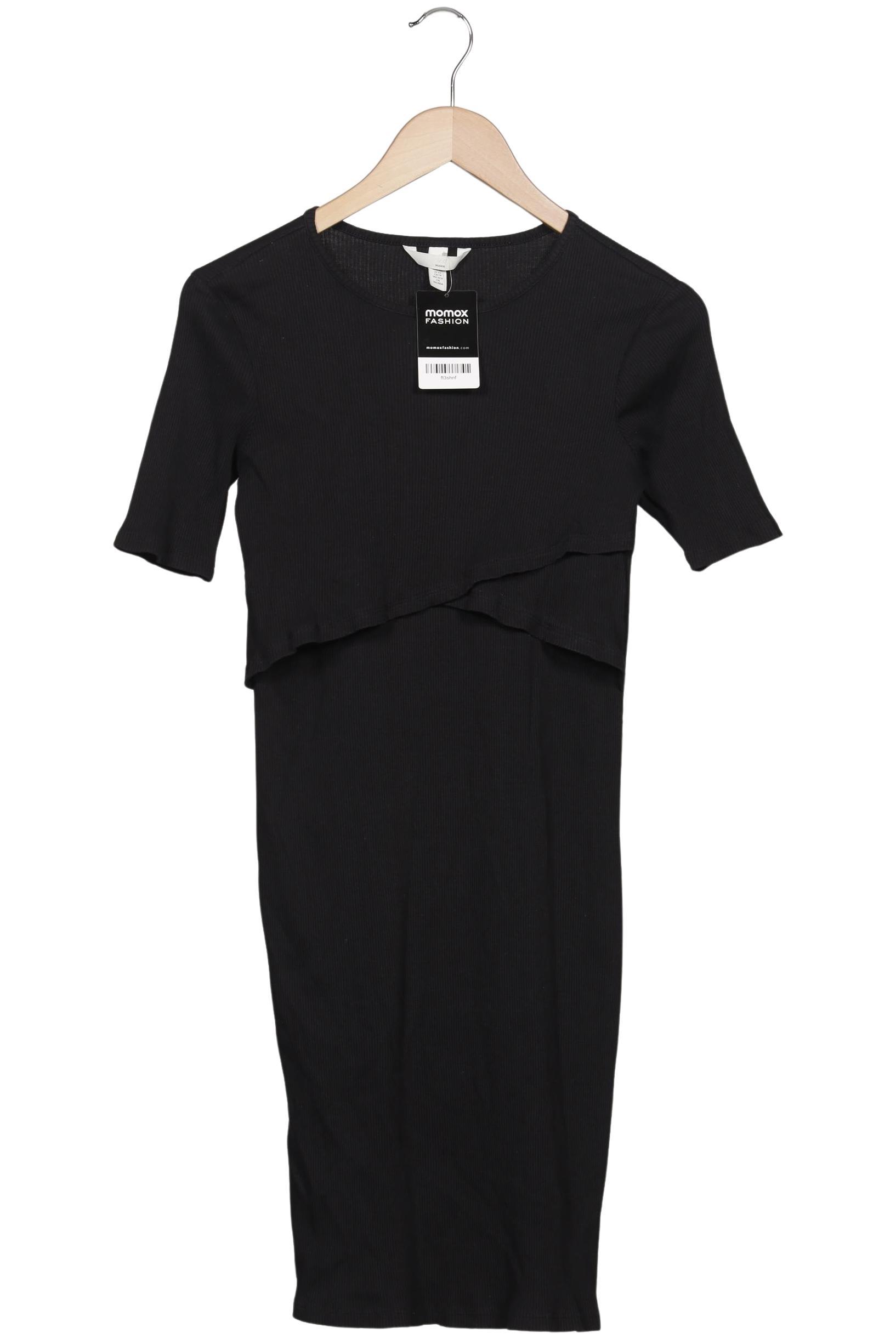 

H&M Mama Damen Kleid, schwarz, Gr. 34