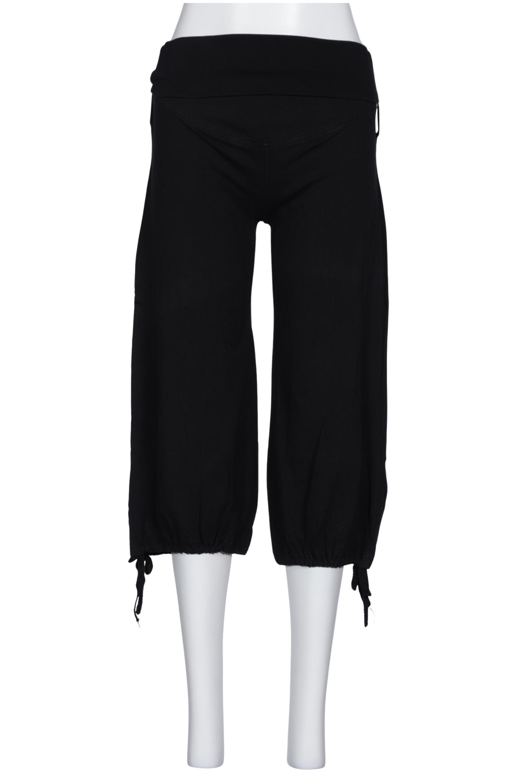 

H&M Mama Damen Stoffhose, schwarz, Gr. 0
