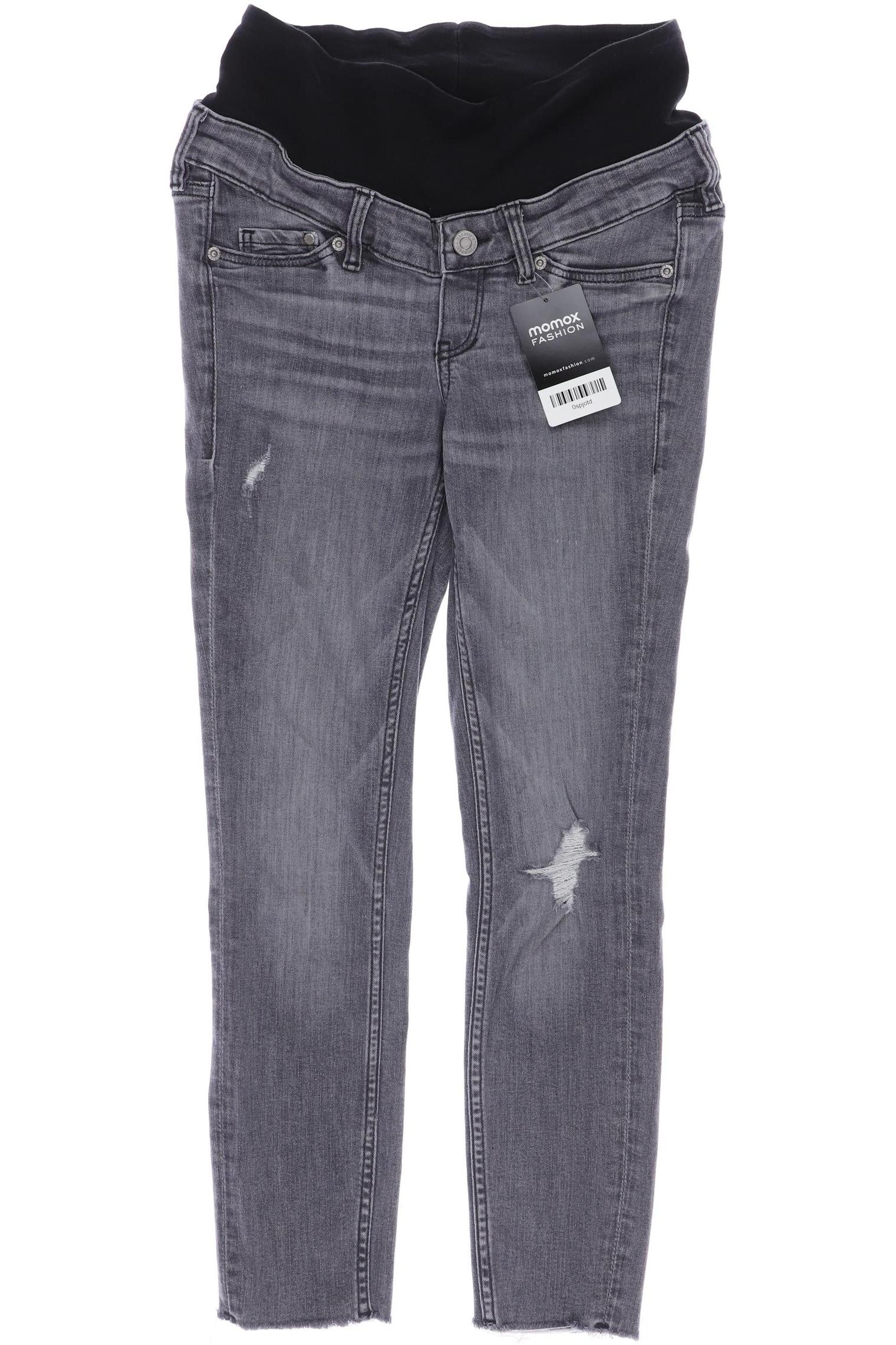

H&M Mama Damen Jeans, grau, Gr. 0