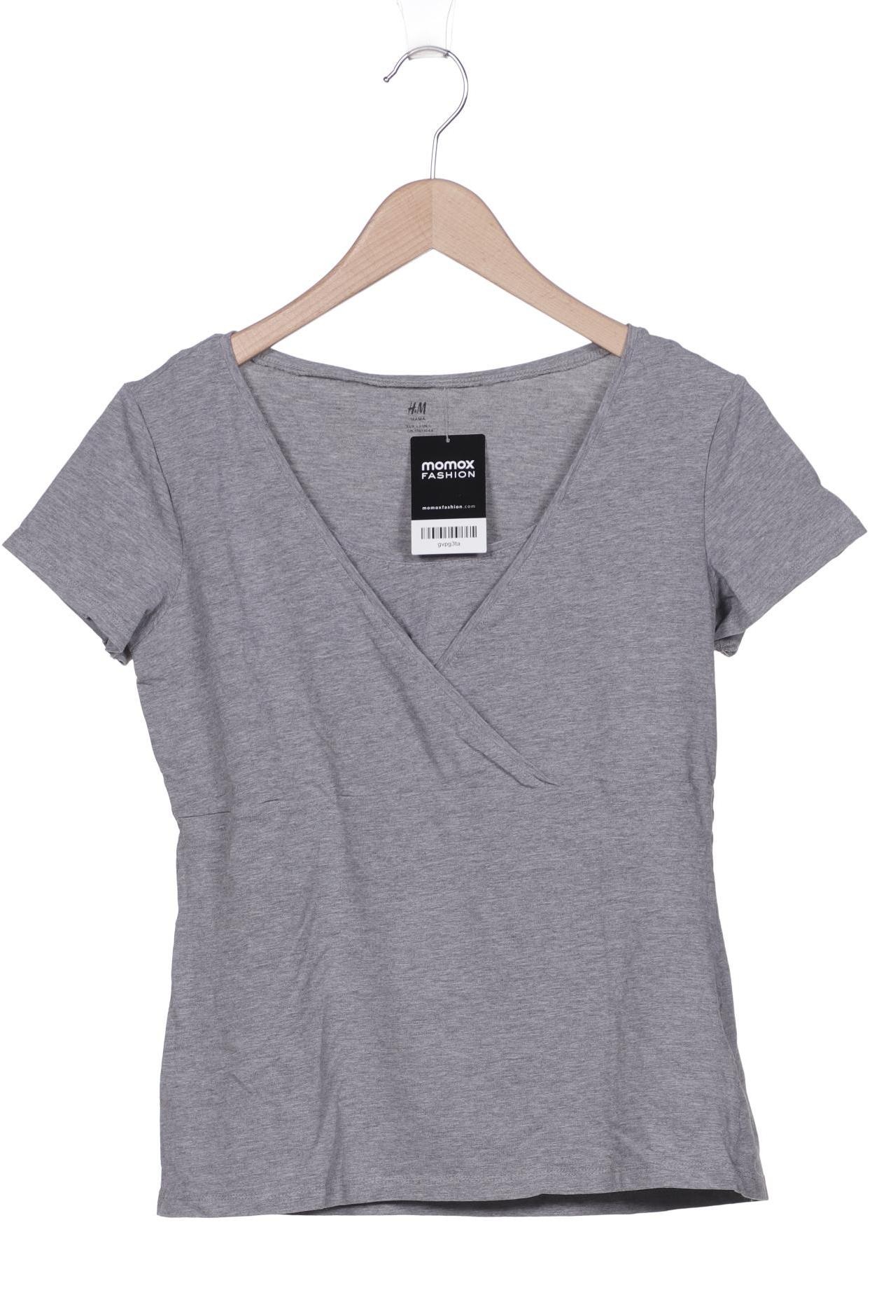 

H&M Mama Damen T-Shirt, grau, Gr. 42