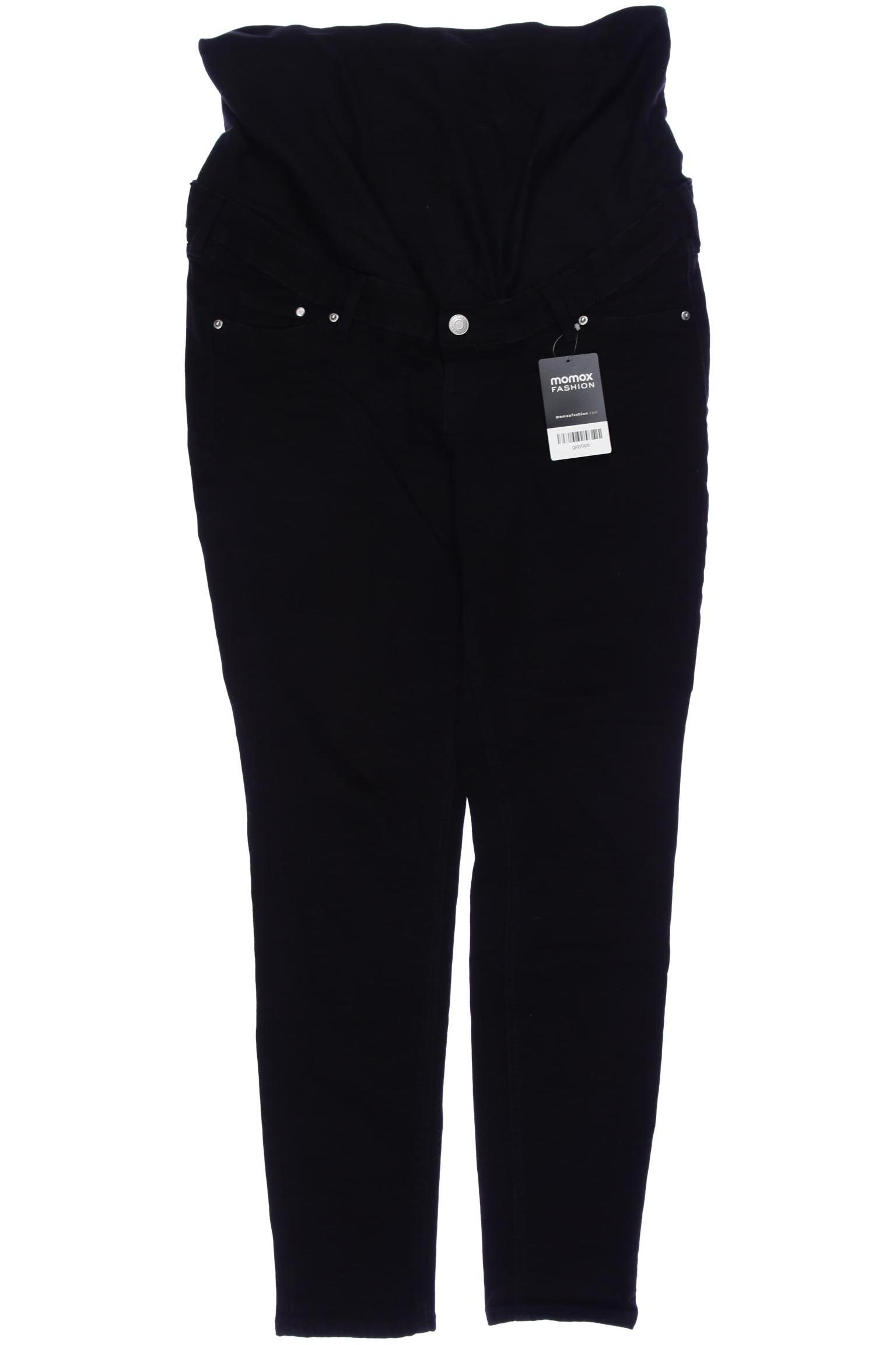 

H&M Mama Damen Jeans, schwarz