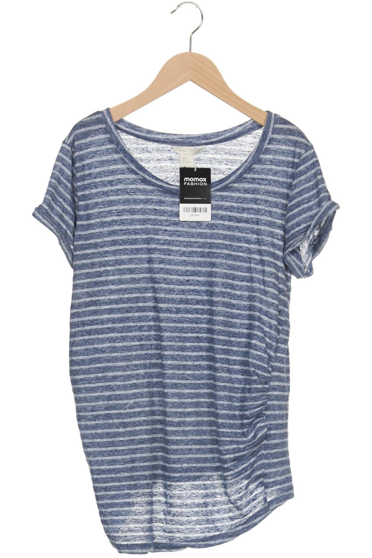 

H&M Mama Damen T-Shirt, blau, Gr. 38