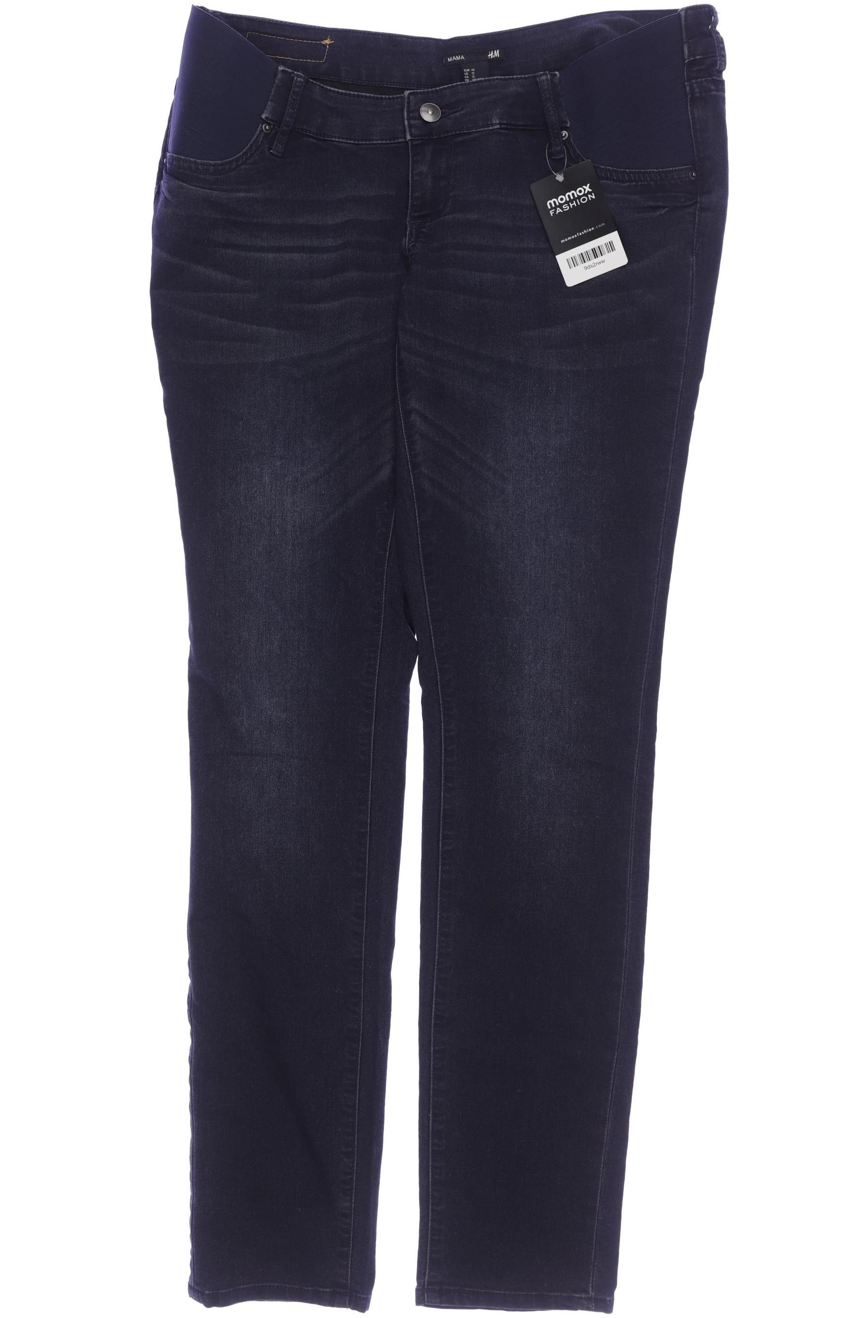 

H&M Mama Damen Jeans, marineblau, Gr. 42