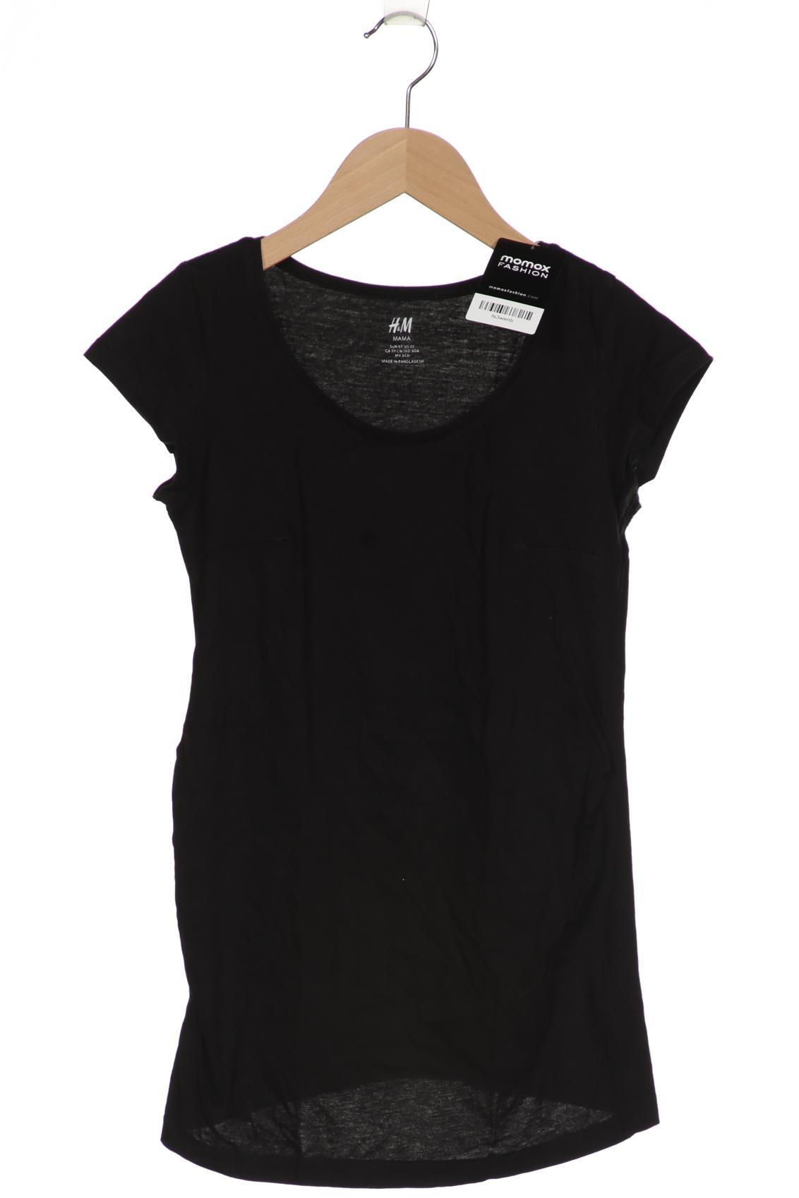 

H&M Mama Damen T-Shirt, schwarz, Gr. 34