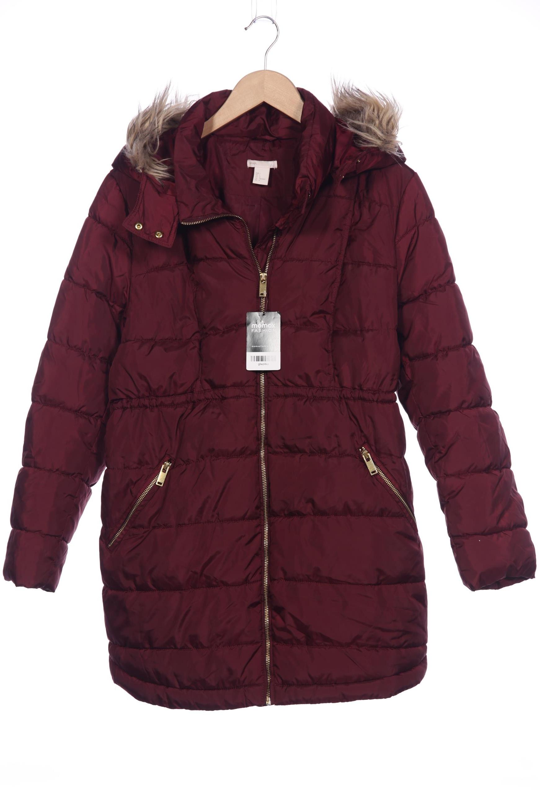 

H&M Mama Damen Mantel, bordeaux, Gr. 42