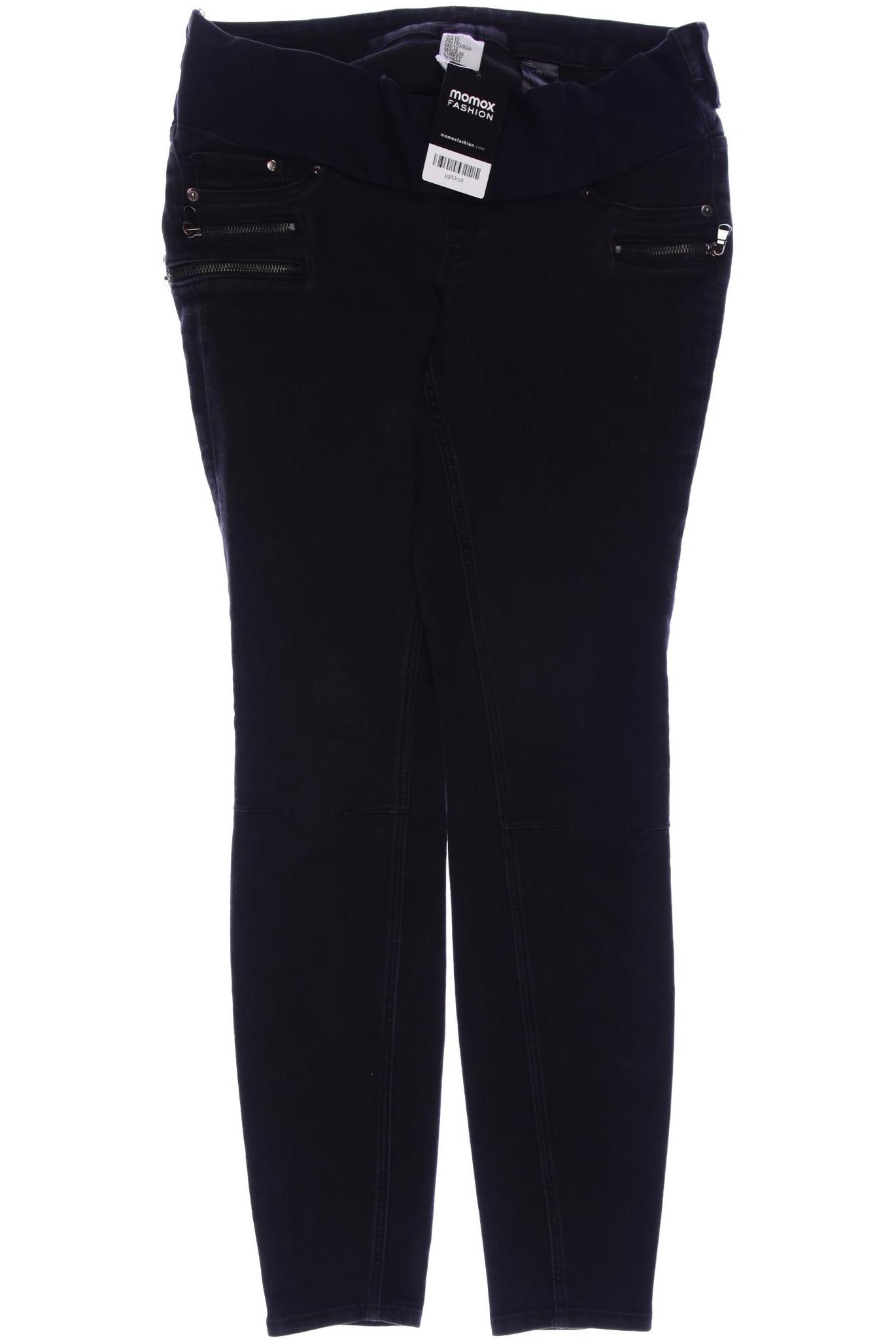 

H&M Mama Damen Jeans, schwarz, Gr. 42