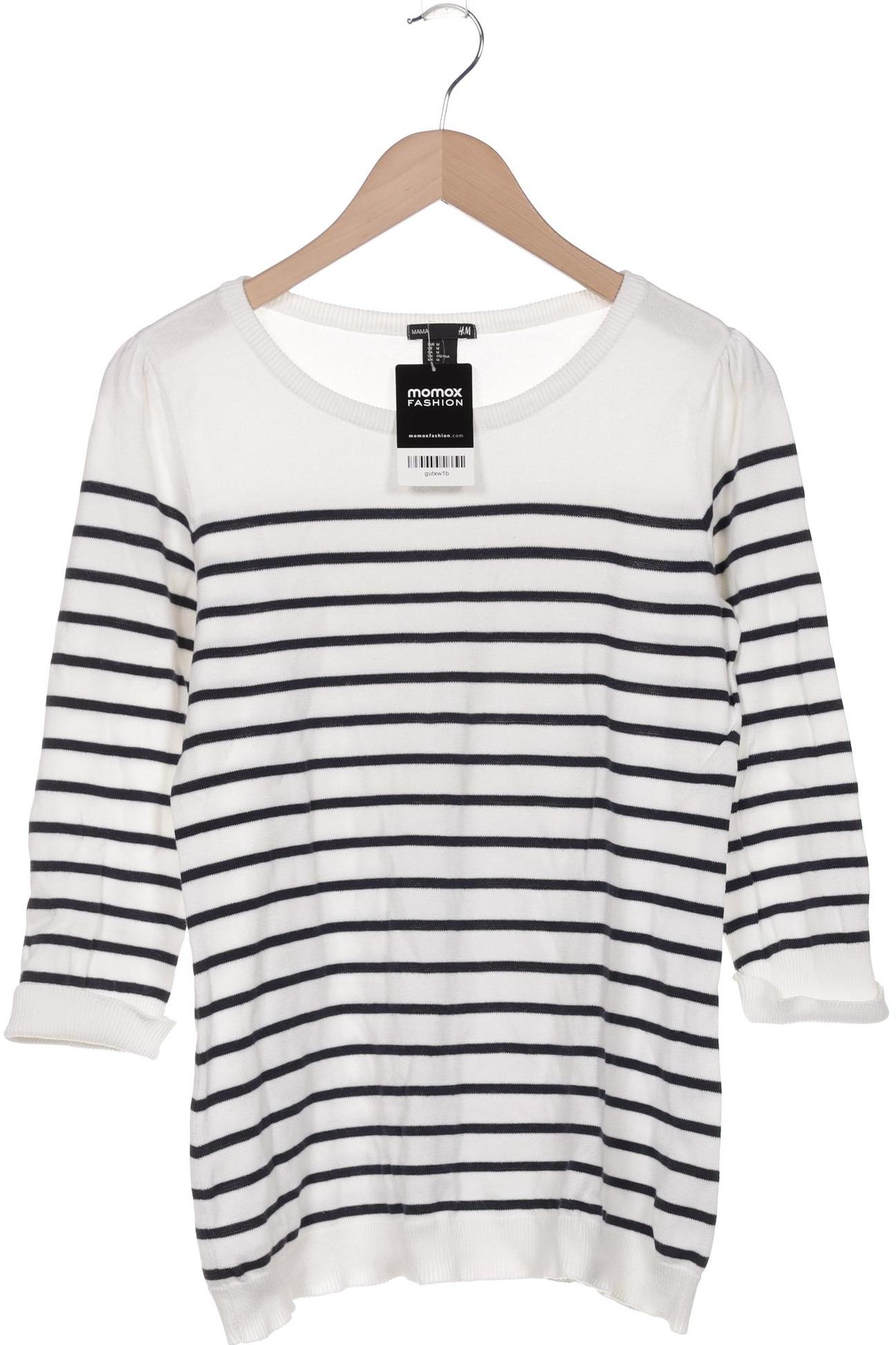 

H&M Mama Damen Pullover, weiß, Gr. 38