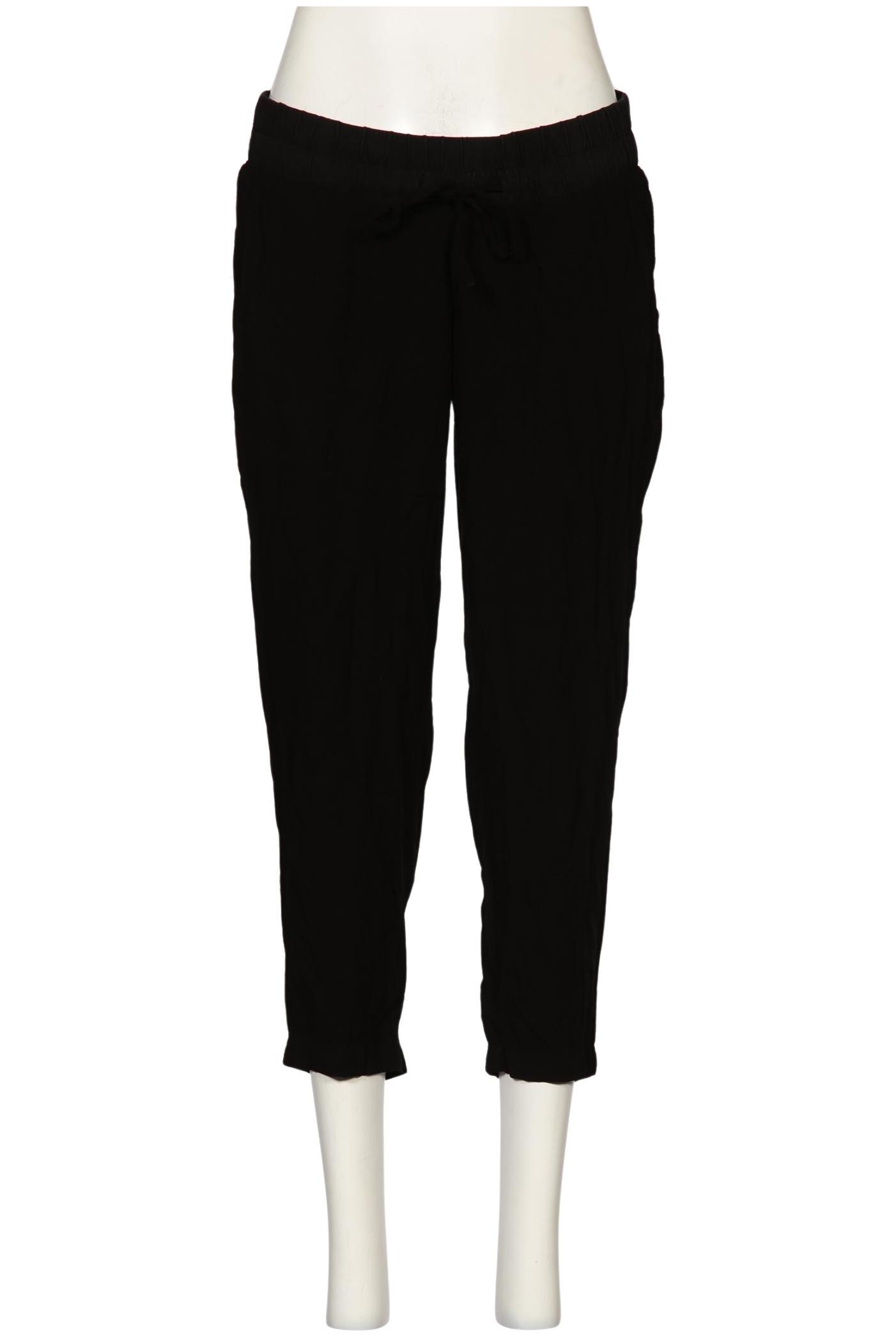 

H&M Mama Damen Stoffhose, schwarz, Gr. 0