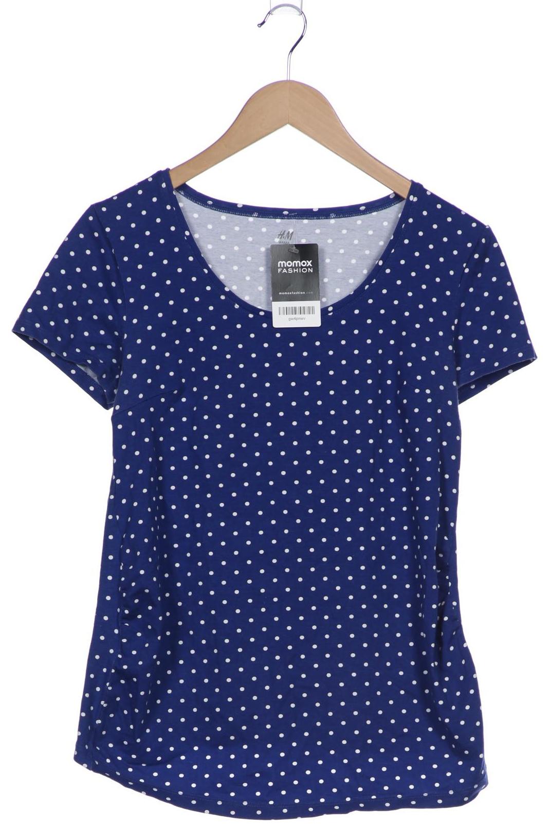 

H&M Mama Damen T-Shirt, blau, Gr. 38
