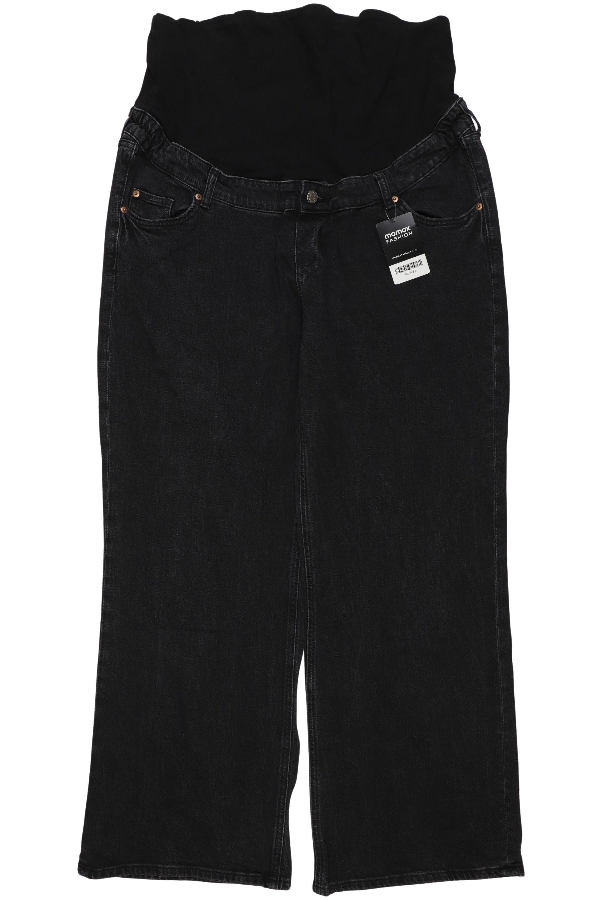 

H&M Mama Damen Jeans, schwarz, Gr. 0