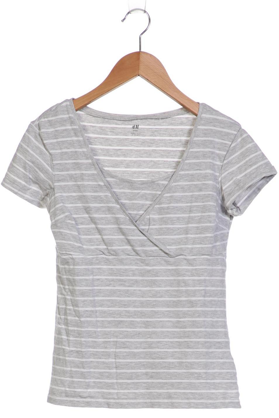 

H&M Mama Damen T-Shirt, grau, Gr. 36
