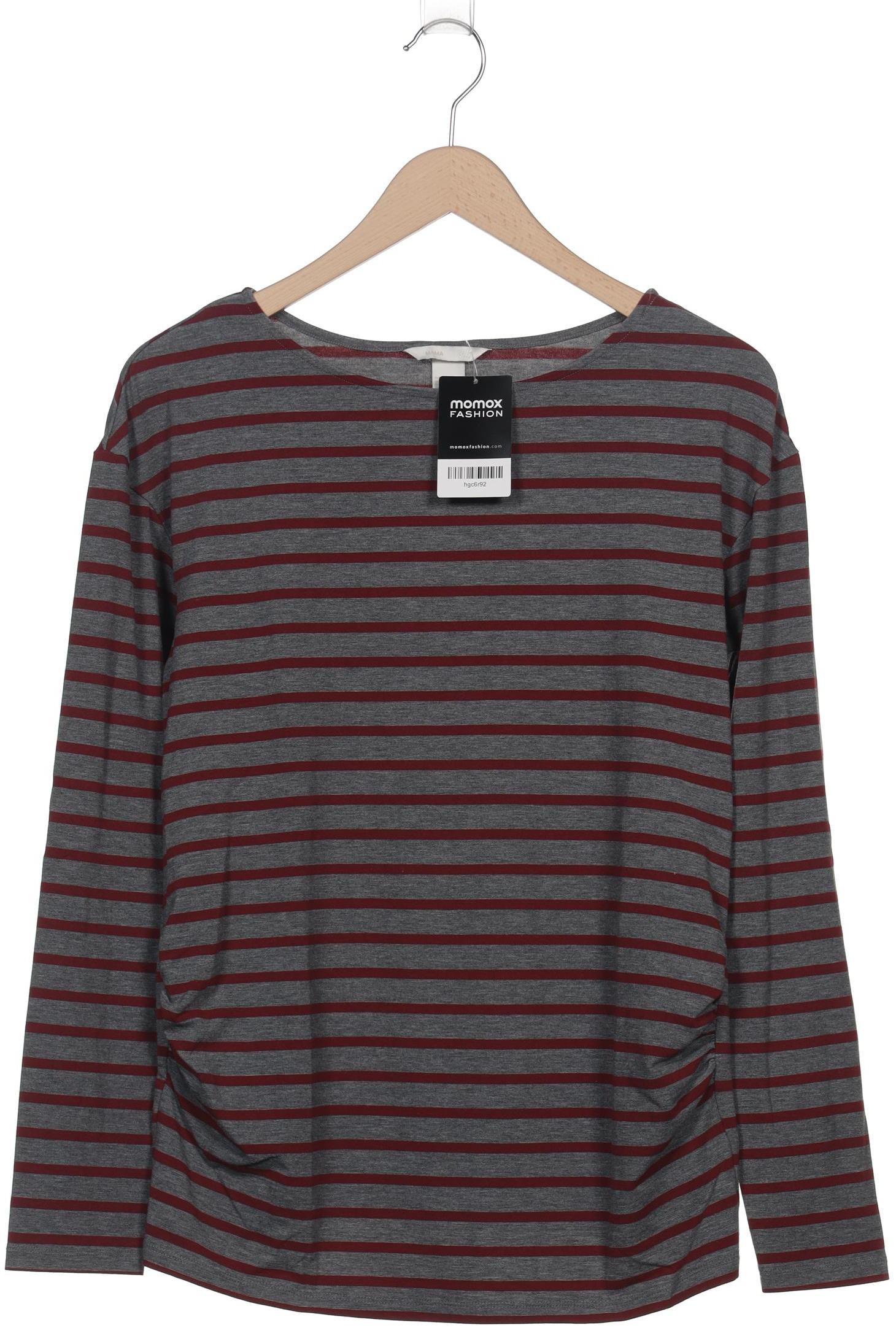

H&M Mama Damen Langarmshirt, grau, Gr. 38