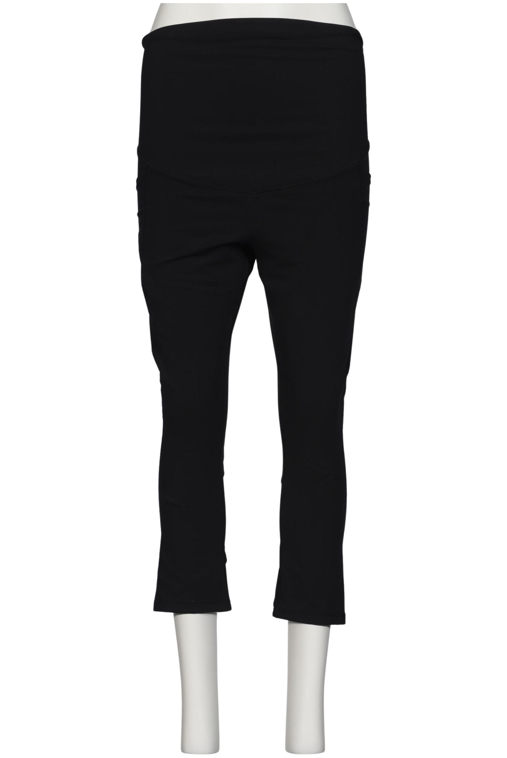 

H&M Mama Damen Stoffhose, schwarz, Gr. 0