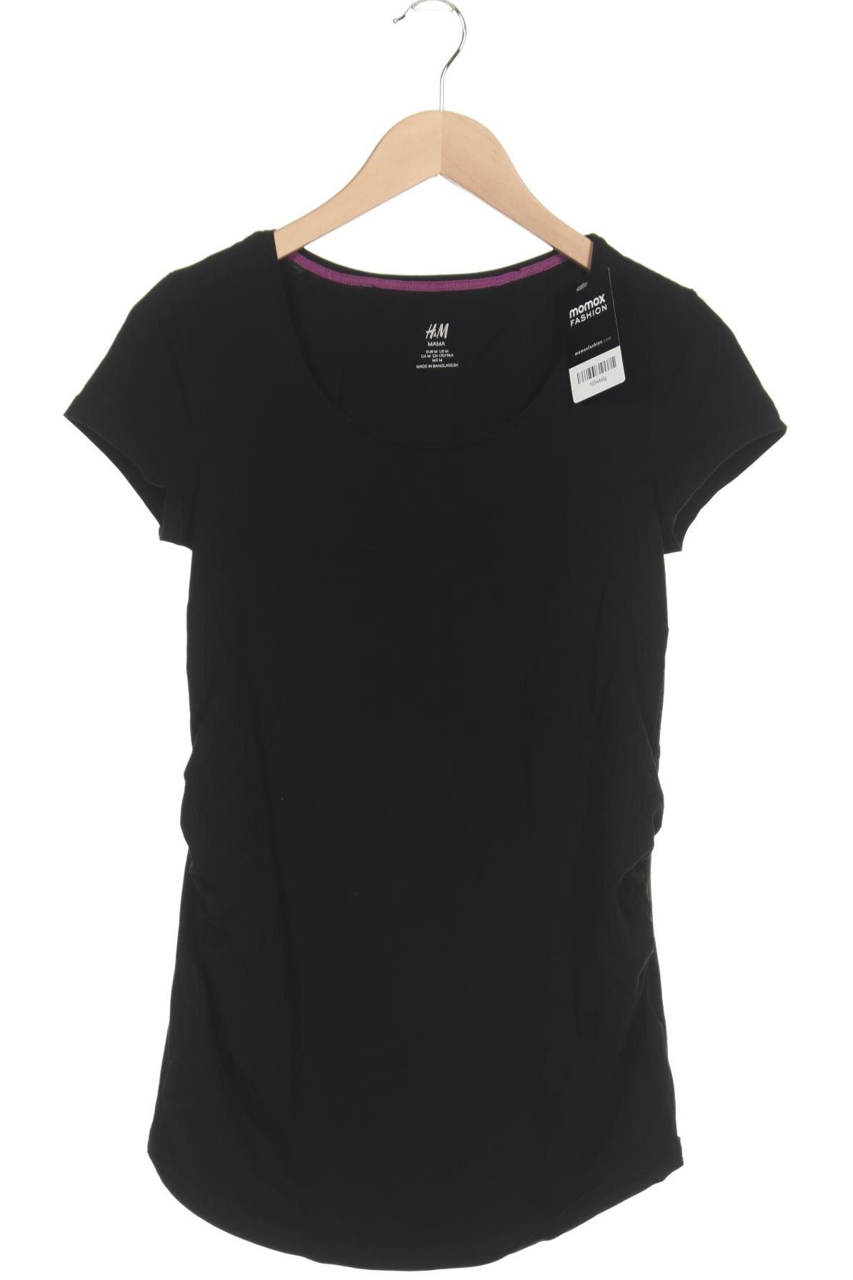 

H&M Mama Damen T-Shirt, schwarz, Gr. 38