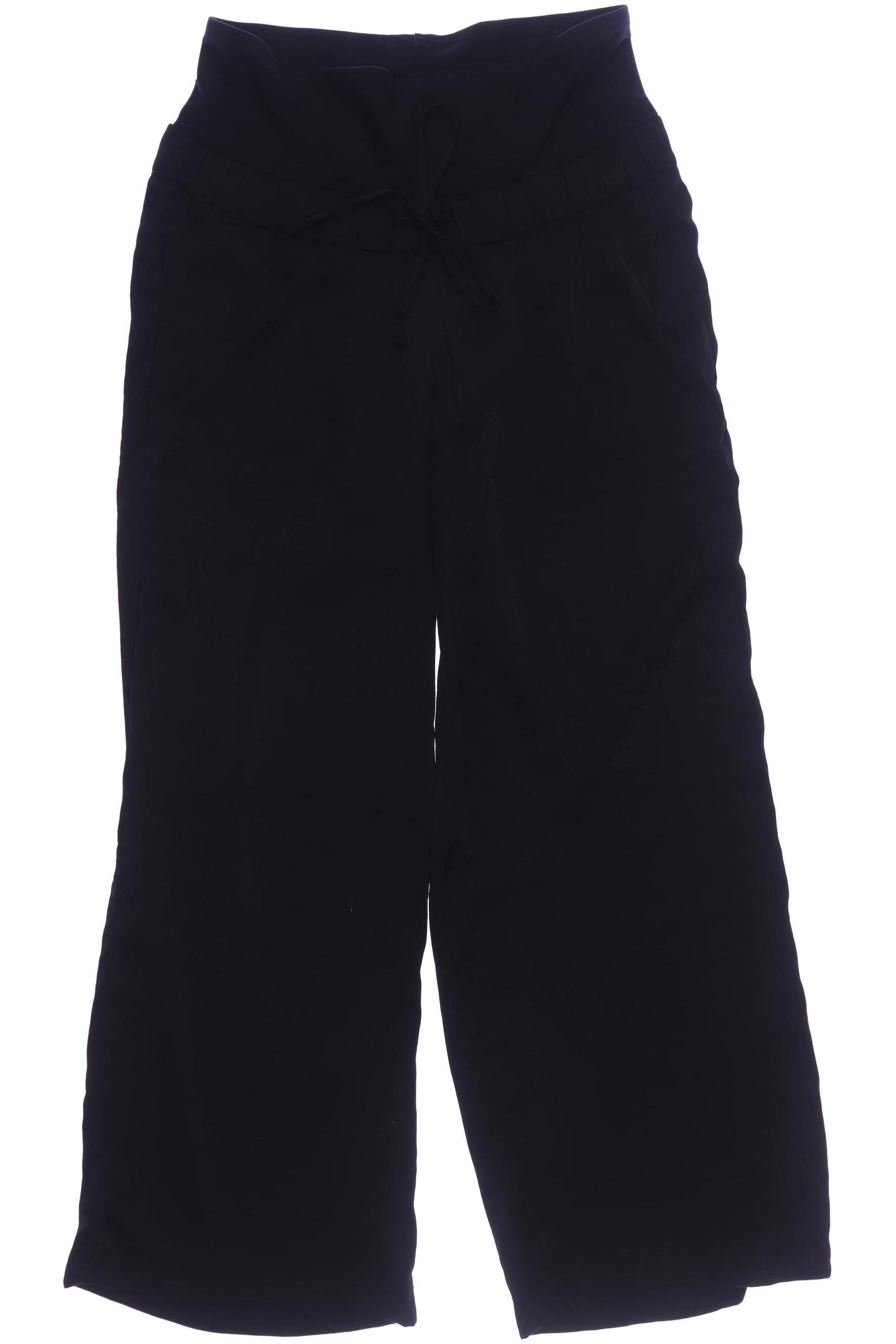 

H&M Mama Damen Stoffhose, schwarz, Gr. 0
