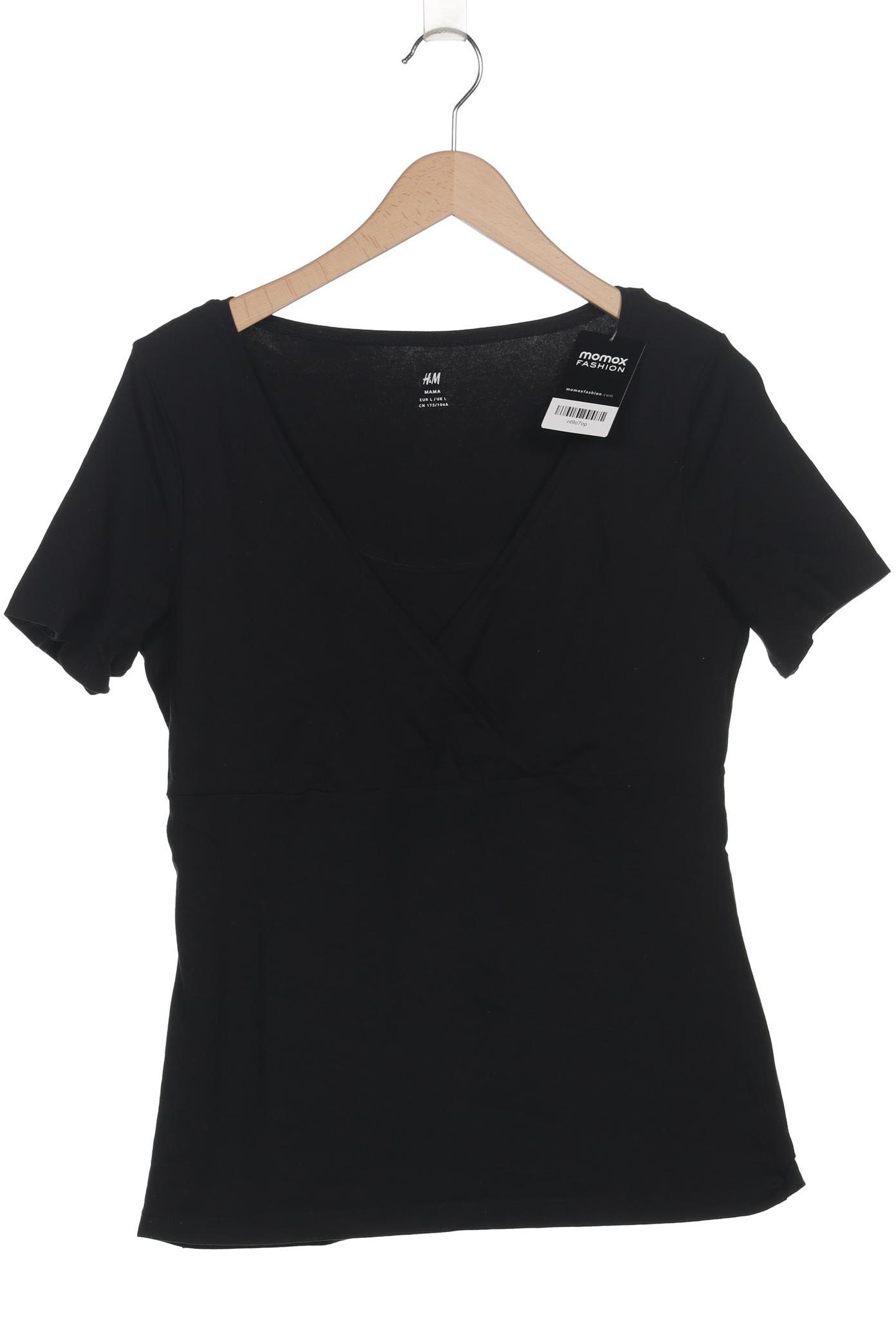 

H&M Mama Damen T-Shirt, schwarz, Gr. 42