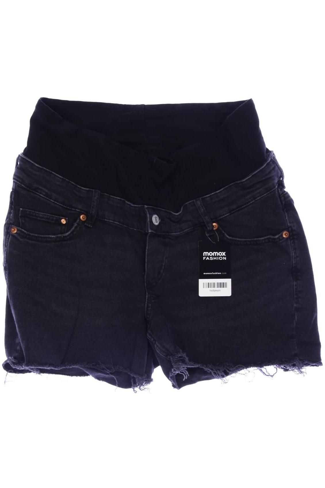 

H&M Mama Damen Shorts, schwarz, Gr. 38