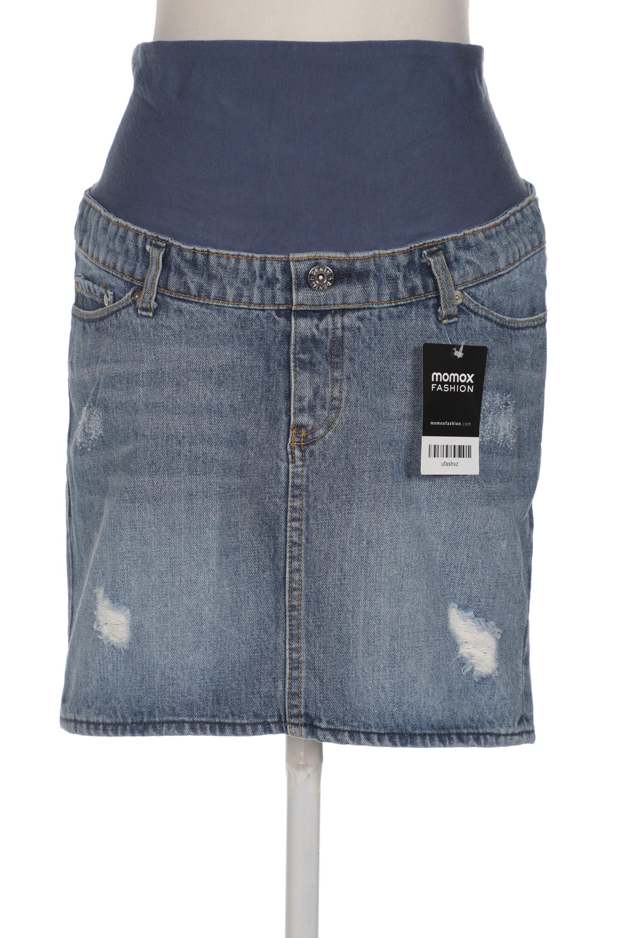 

H&M Mama Damen Rock, blau, Gr. 34
