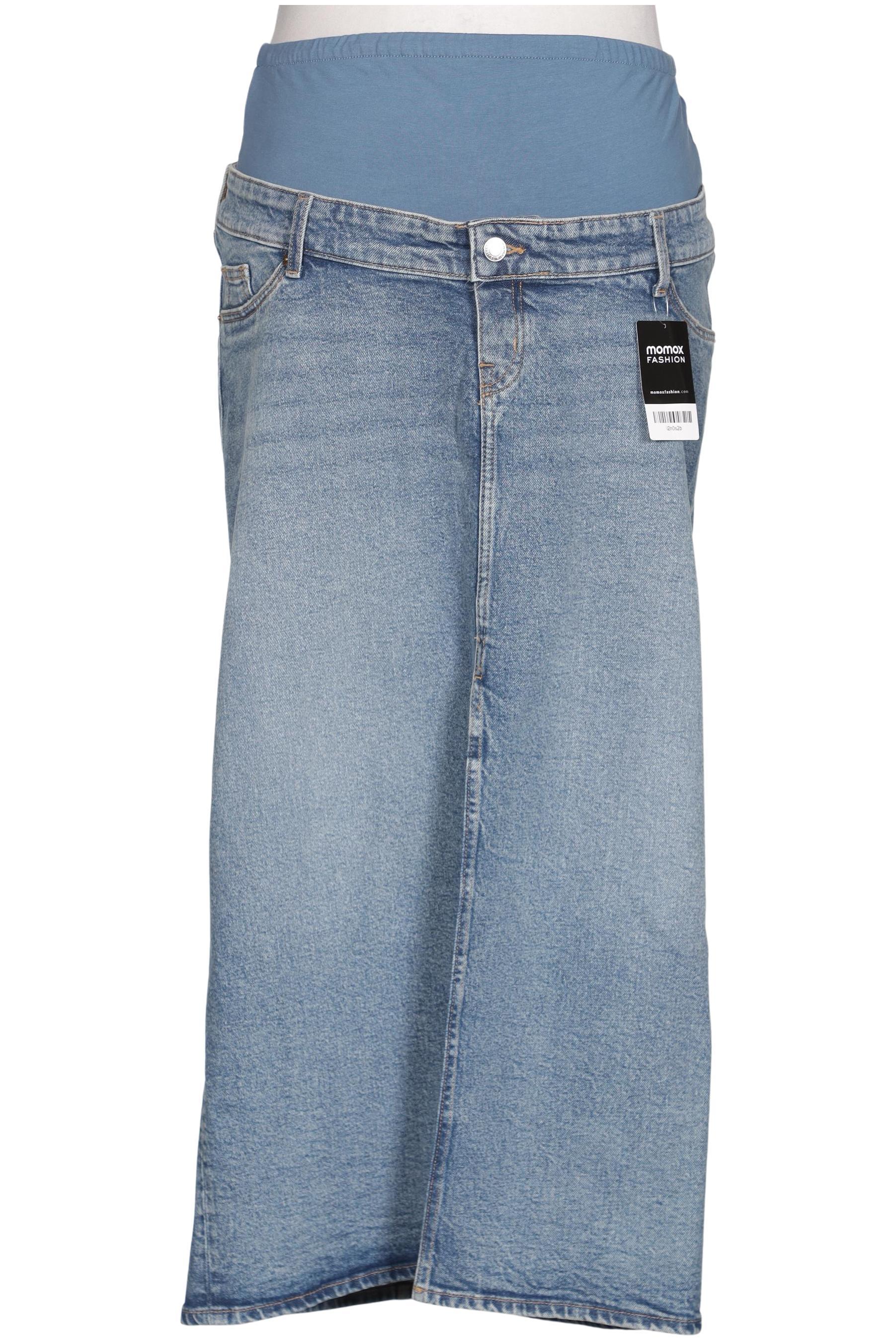 

H&M Mama Damen Rock, hellblau, Gr. 42