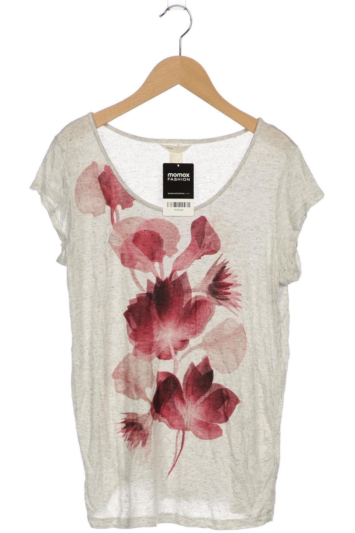 

H&M Mama Damen T-Shirt, grau, Gr. 42