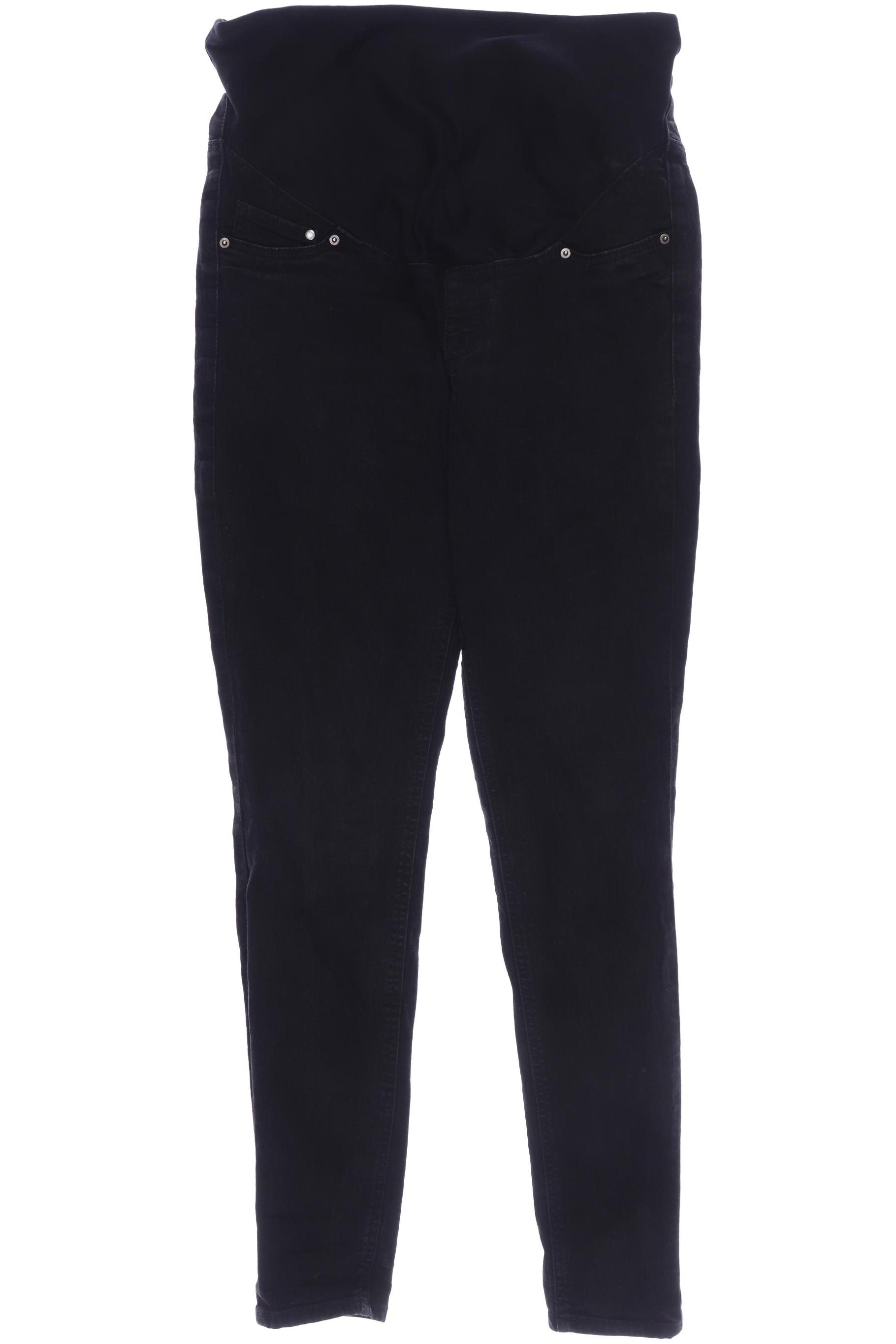 

H&M Mama Damen Jeans, schwarz