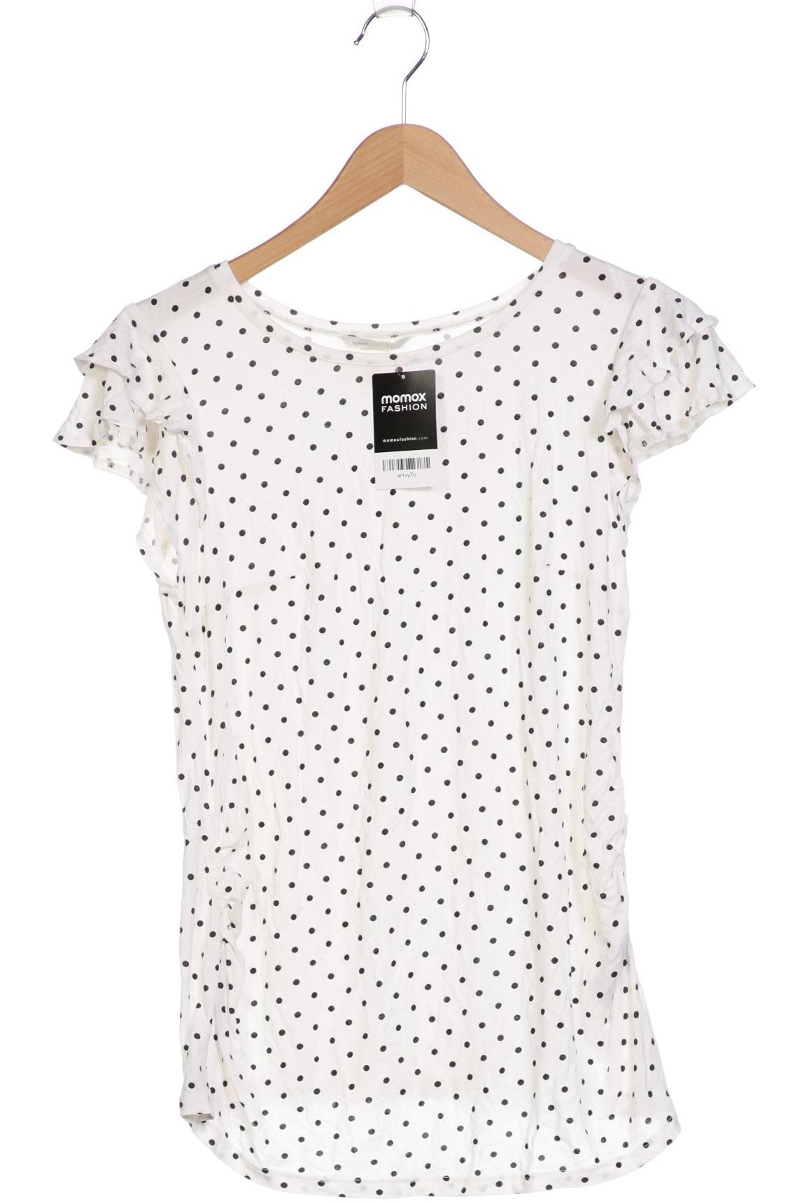 

H&M Mama Damen T-Shirt, weiß, Gr. 36
